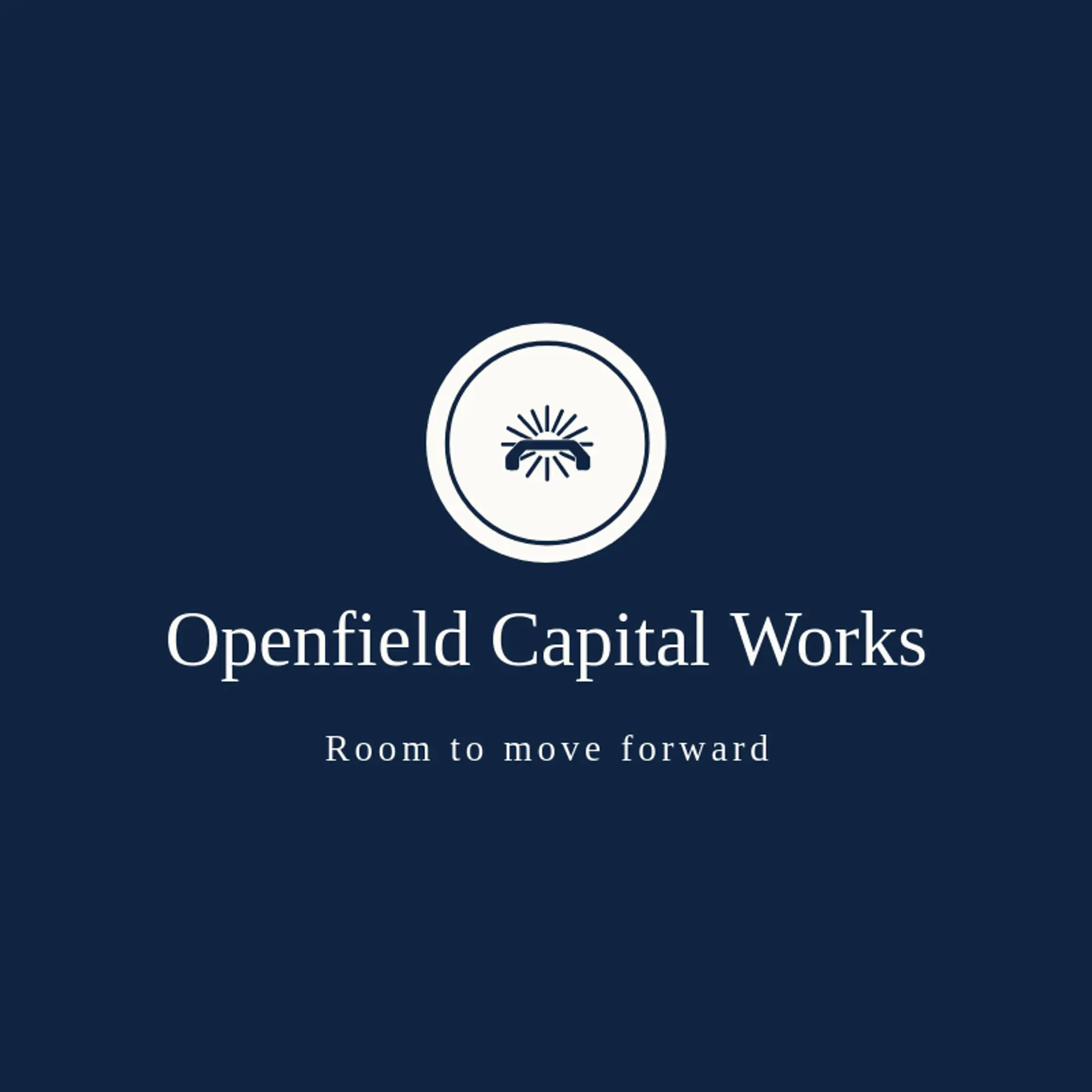 Openfield Capital Works logo for capital
