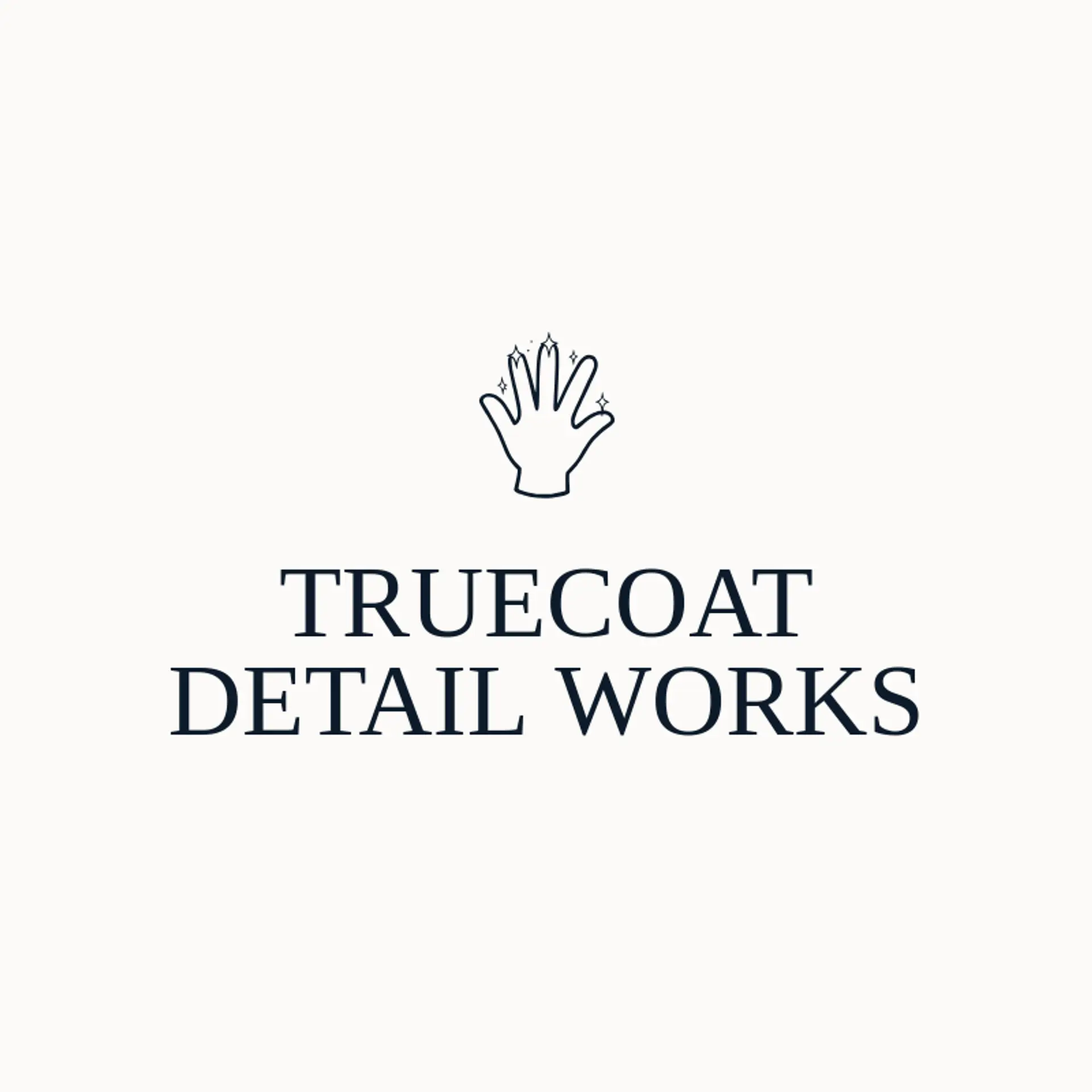 Truecoat Detail Works logo for detail
