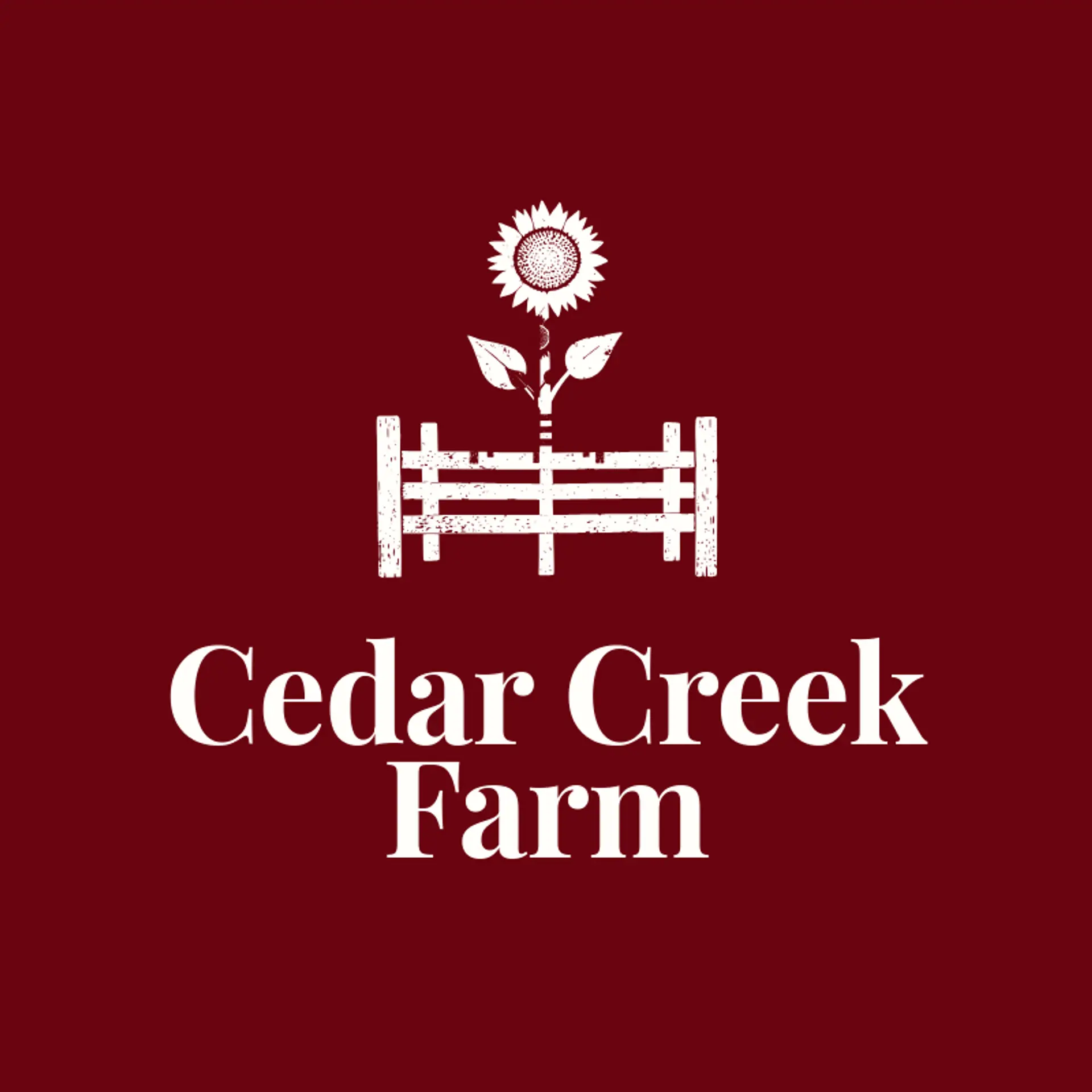 Cedar Creek Farm logo for farm
