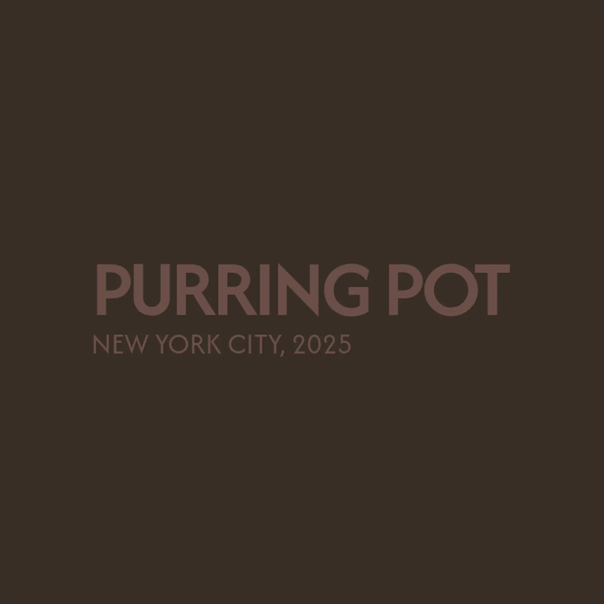 Purring Pot logo for cat cafe
