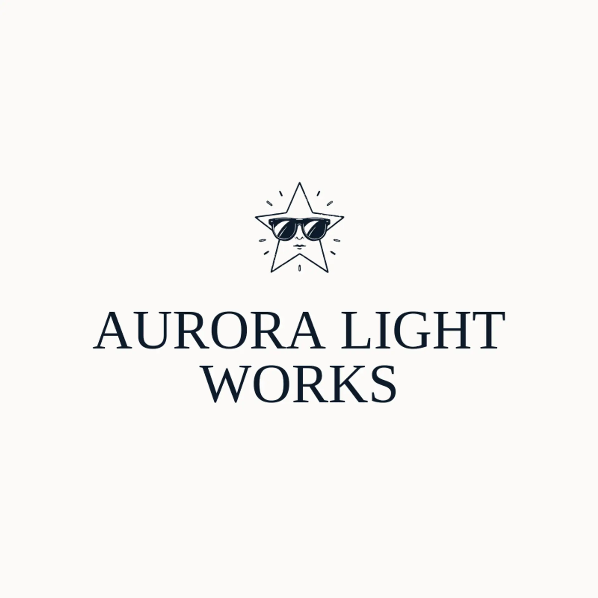 Aurora Light Works logo for rays
