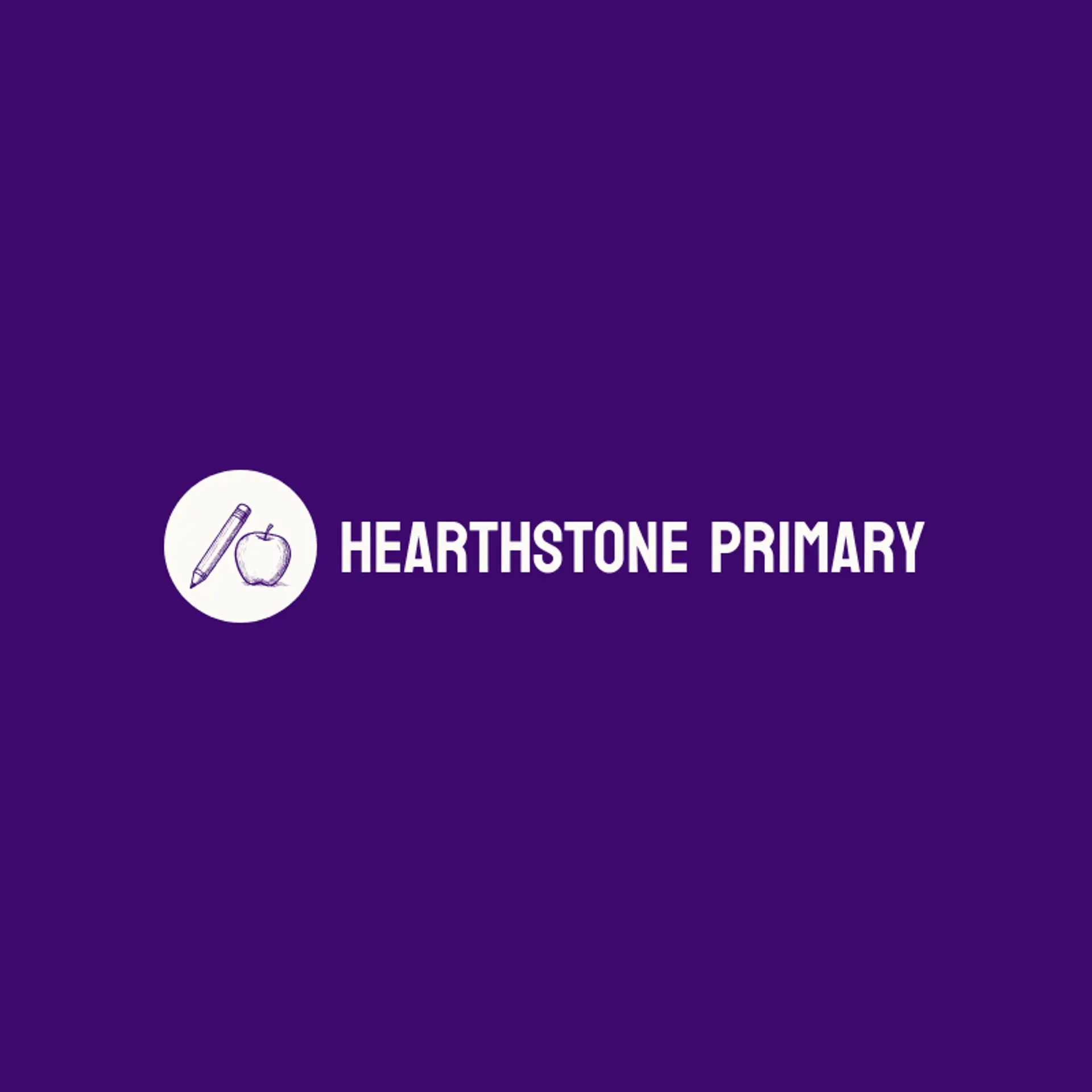Hearthstone Primary logo for primary school