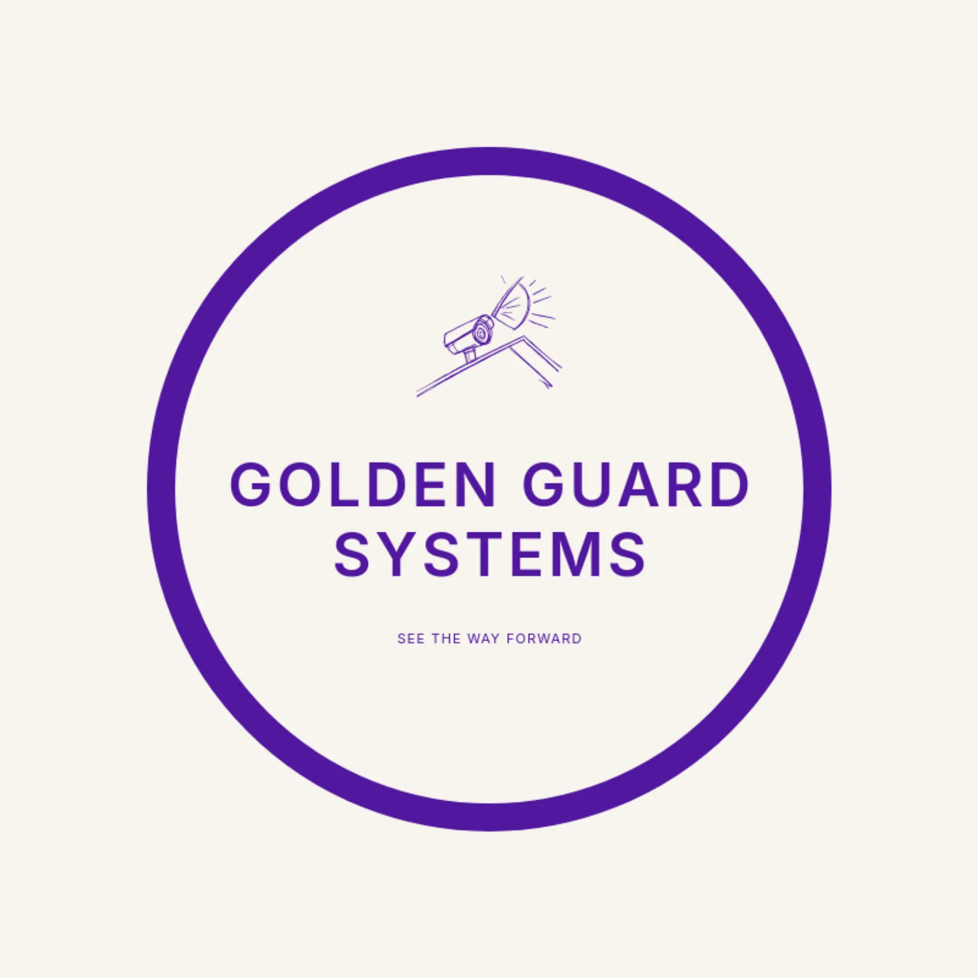 Golden Guard Systems logo for cctv