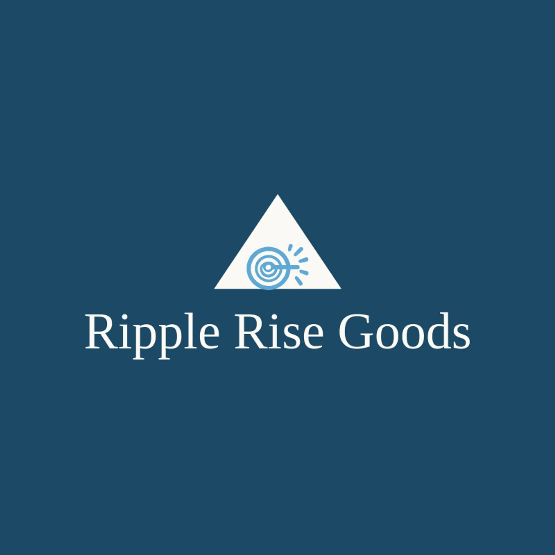 Ripple Rise Goods logo for drip