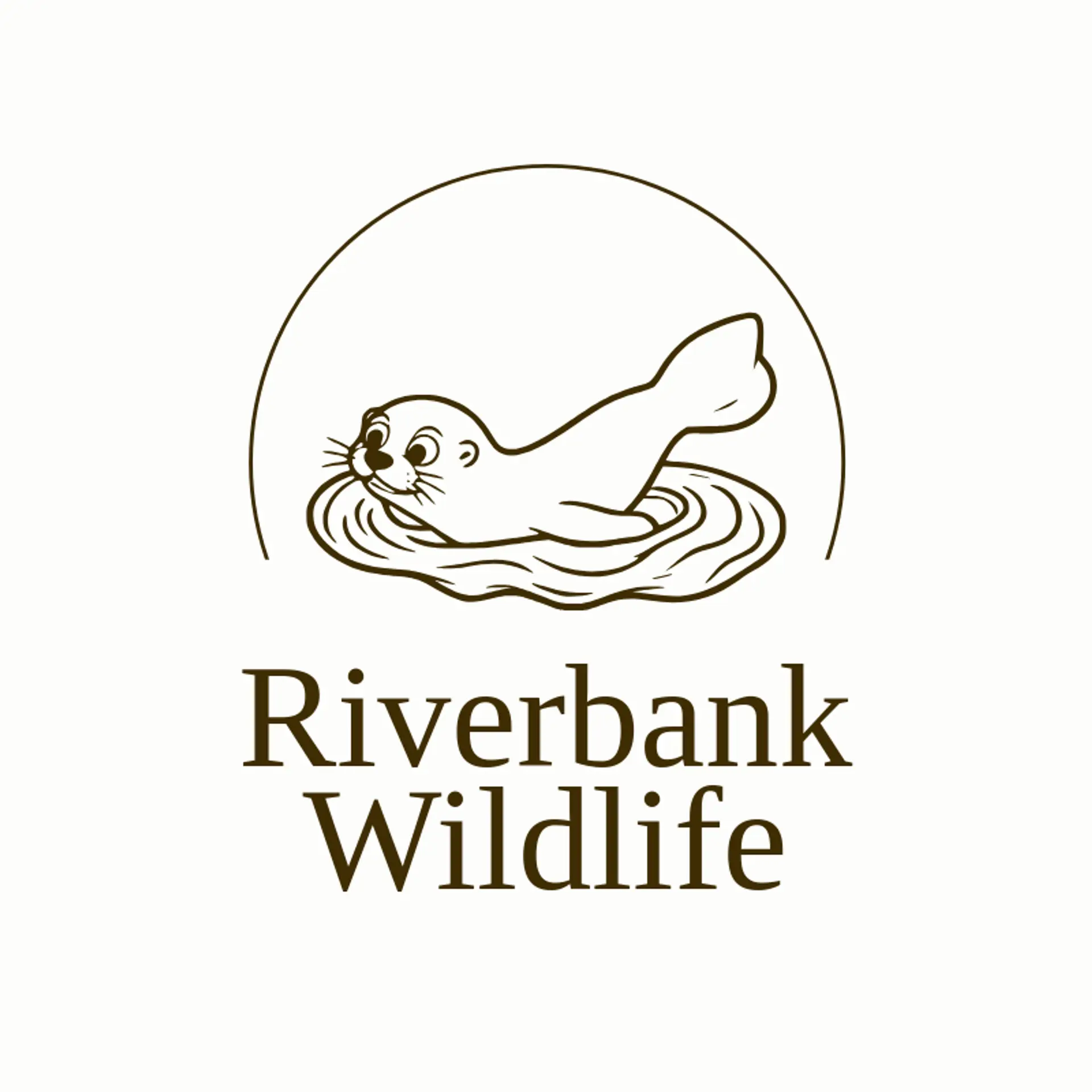 Riverbank Wildlife logo for wildlife