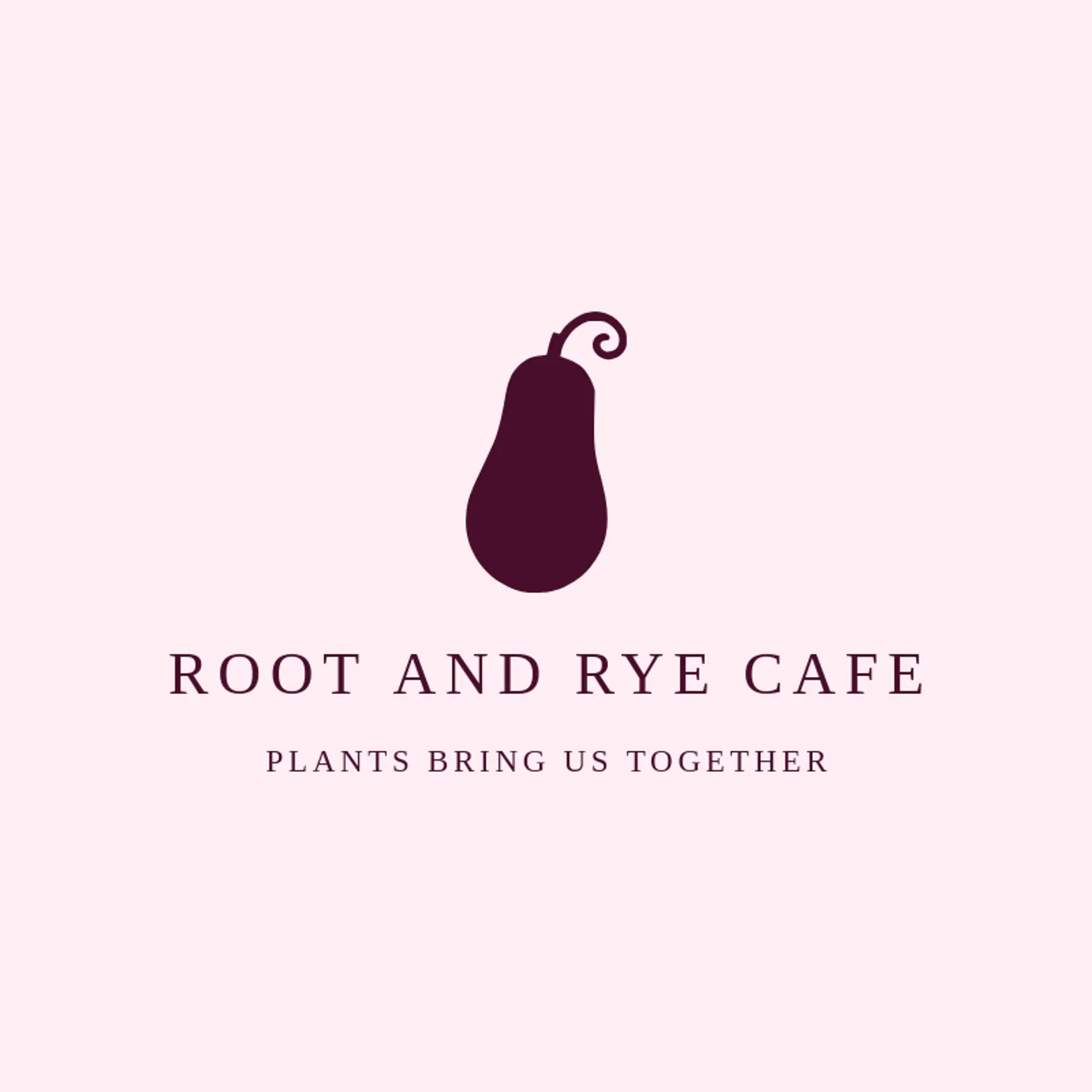 Root and Rye Cafe logo for vegetarian