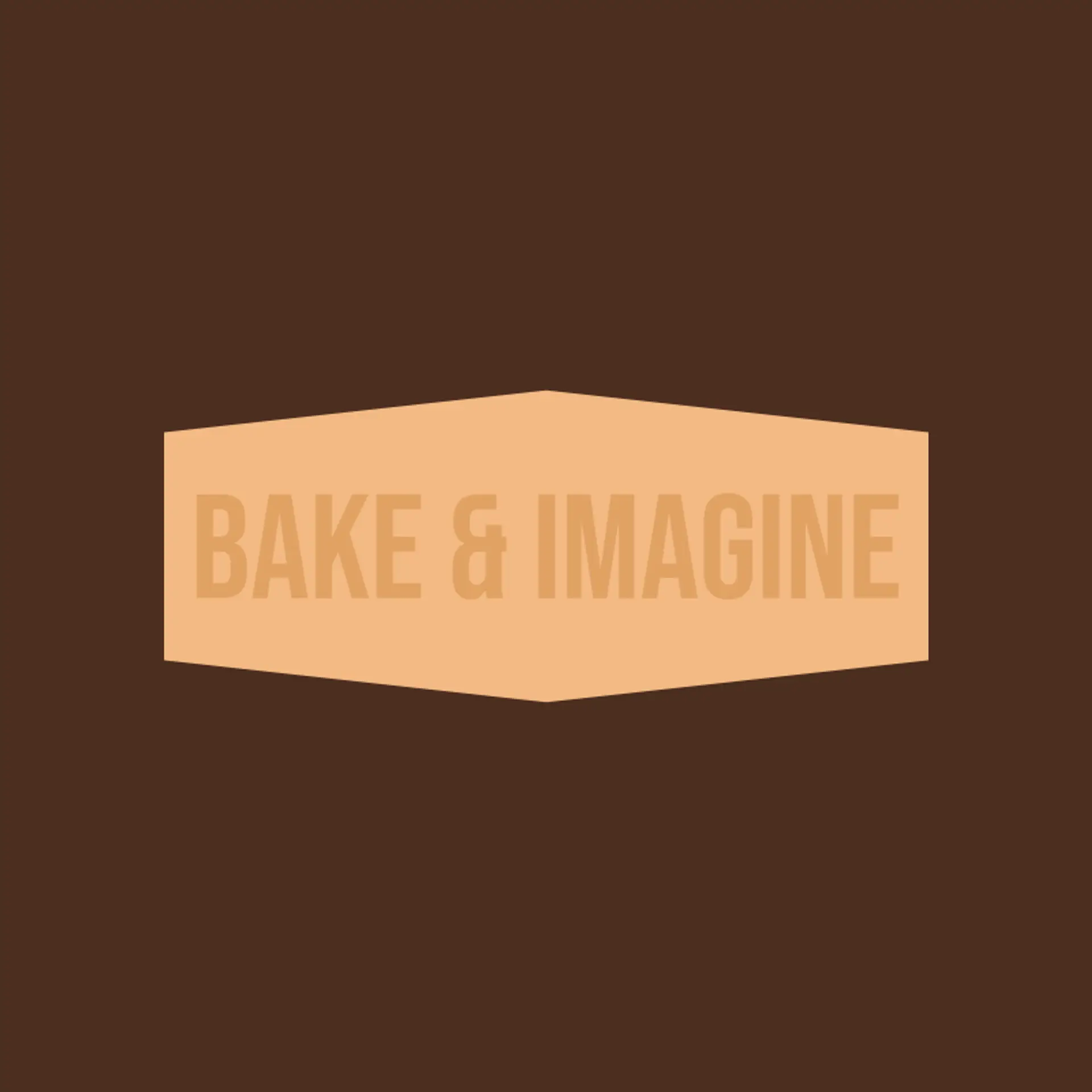 Bake & Imagine logo for creative bakery