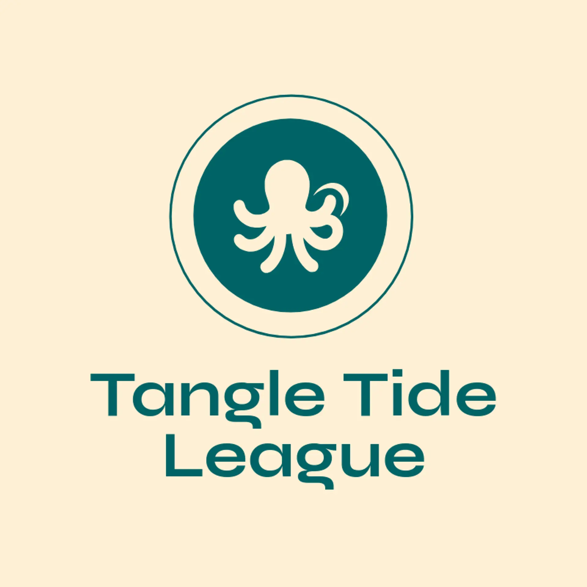 Tangle Tide League logo for octopus