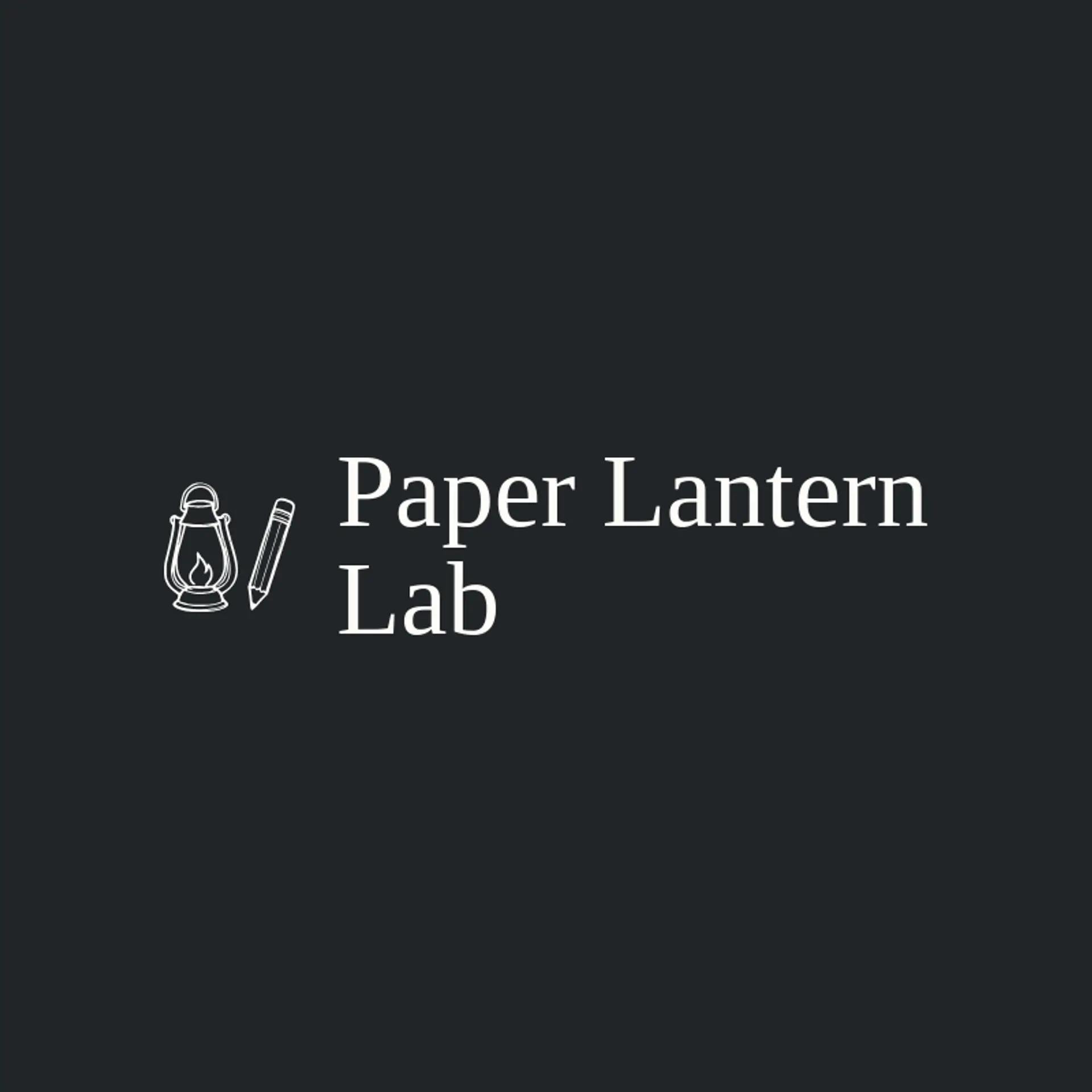 Paper Lantern Lab logo for content creator