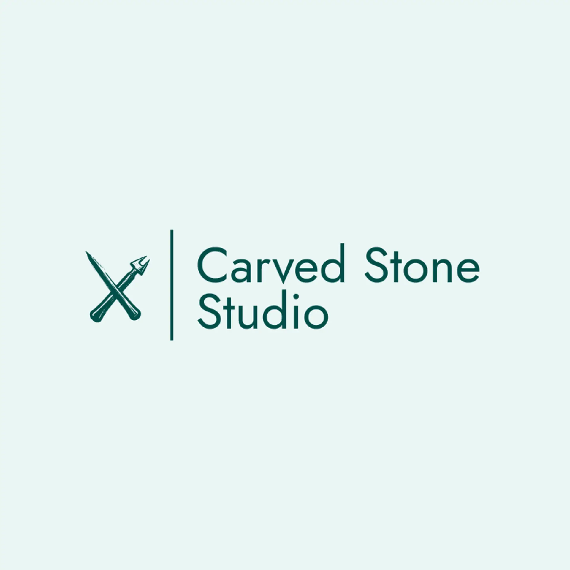 Carved Stone Studio logo for viking