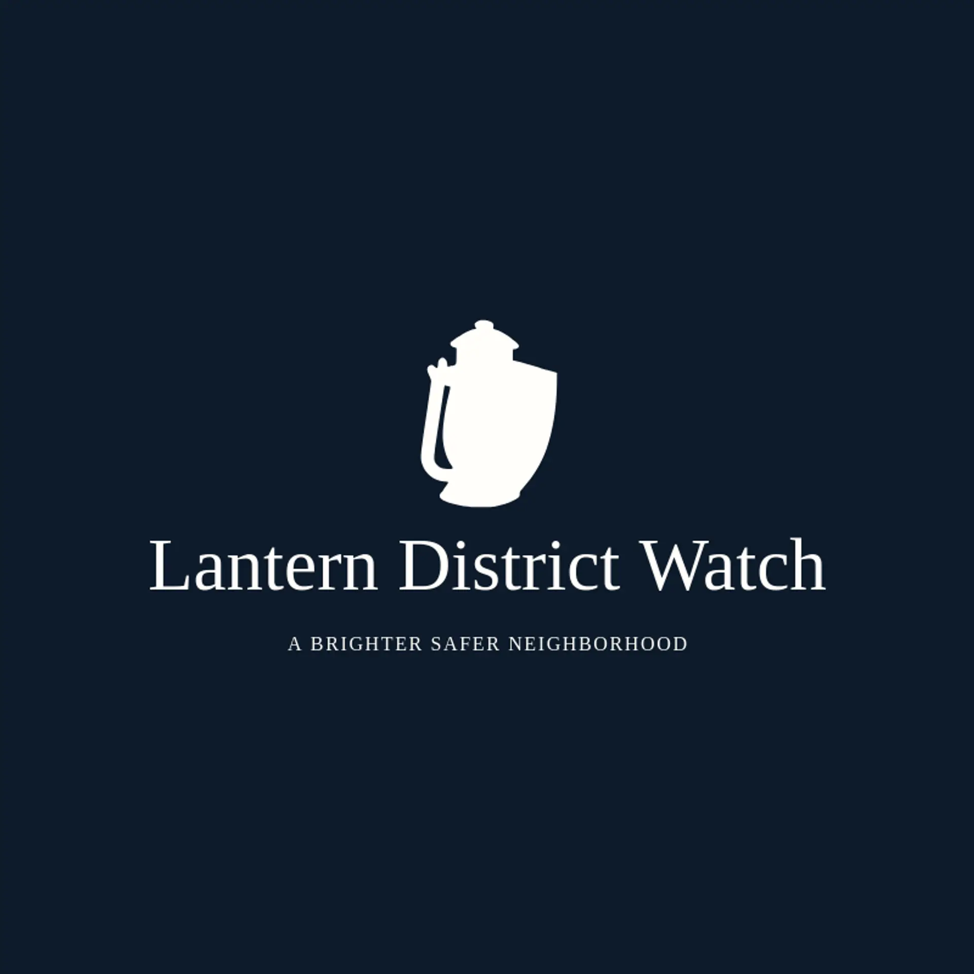 Lantern District Watch logo for crime