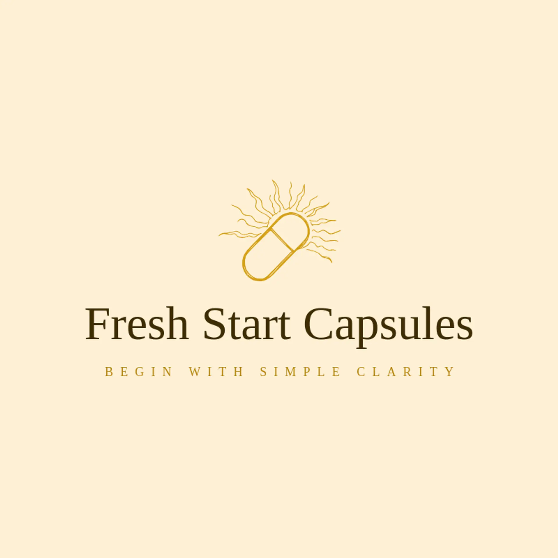 Fresh Start Capsules logo for pill