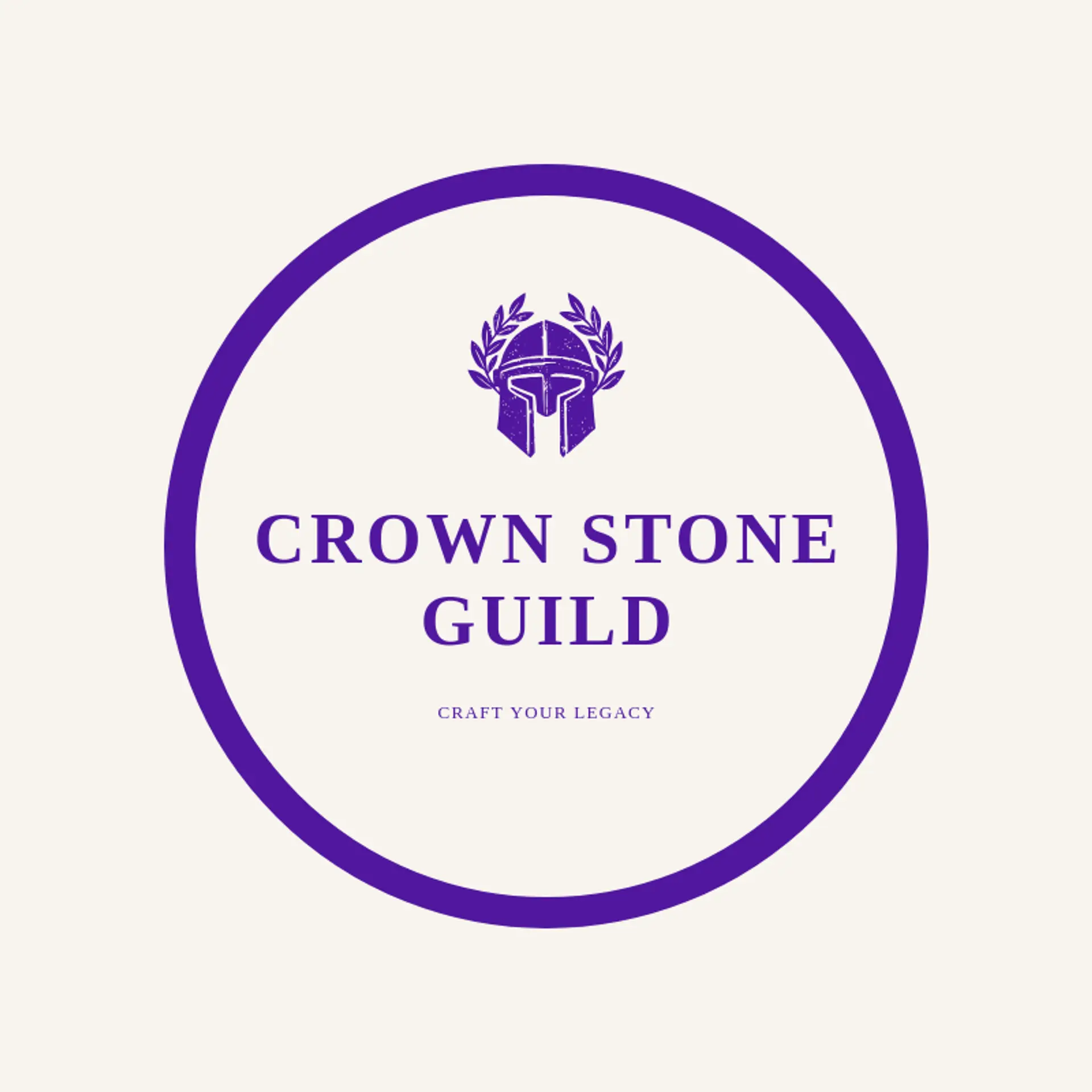 Crown Stone Guild logo for gladiator