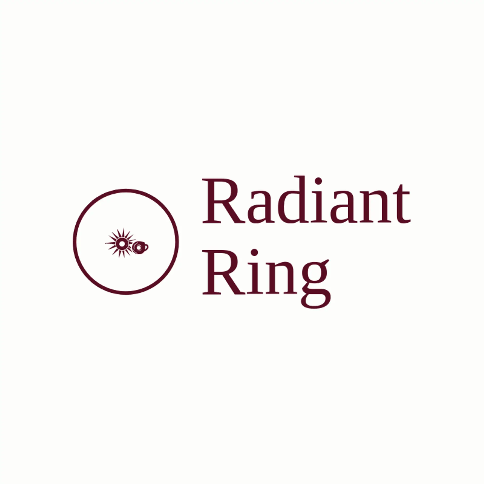 Radiant Ring logo for donut