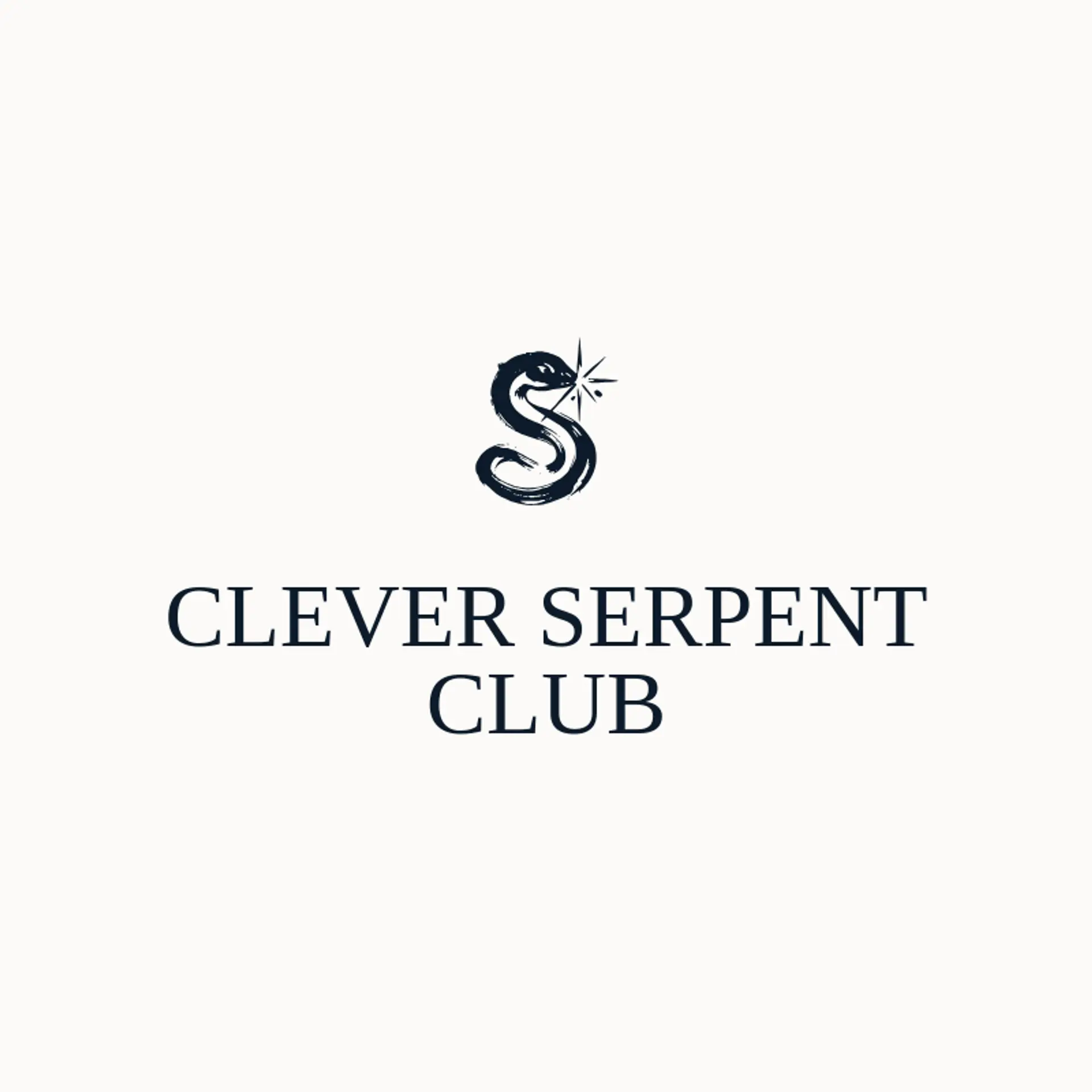 Clever Serpent Club logo for python