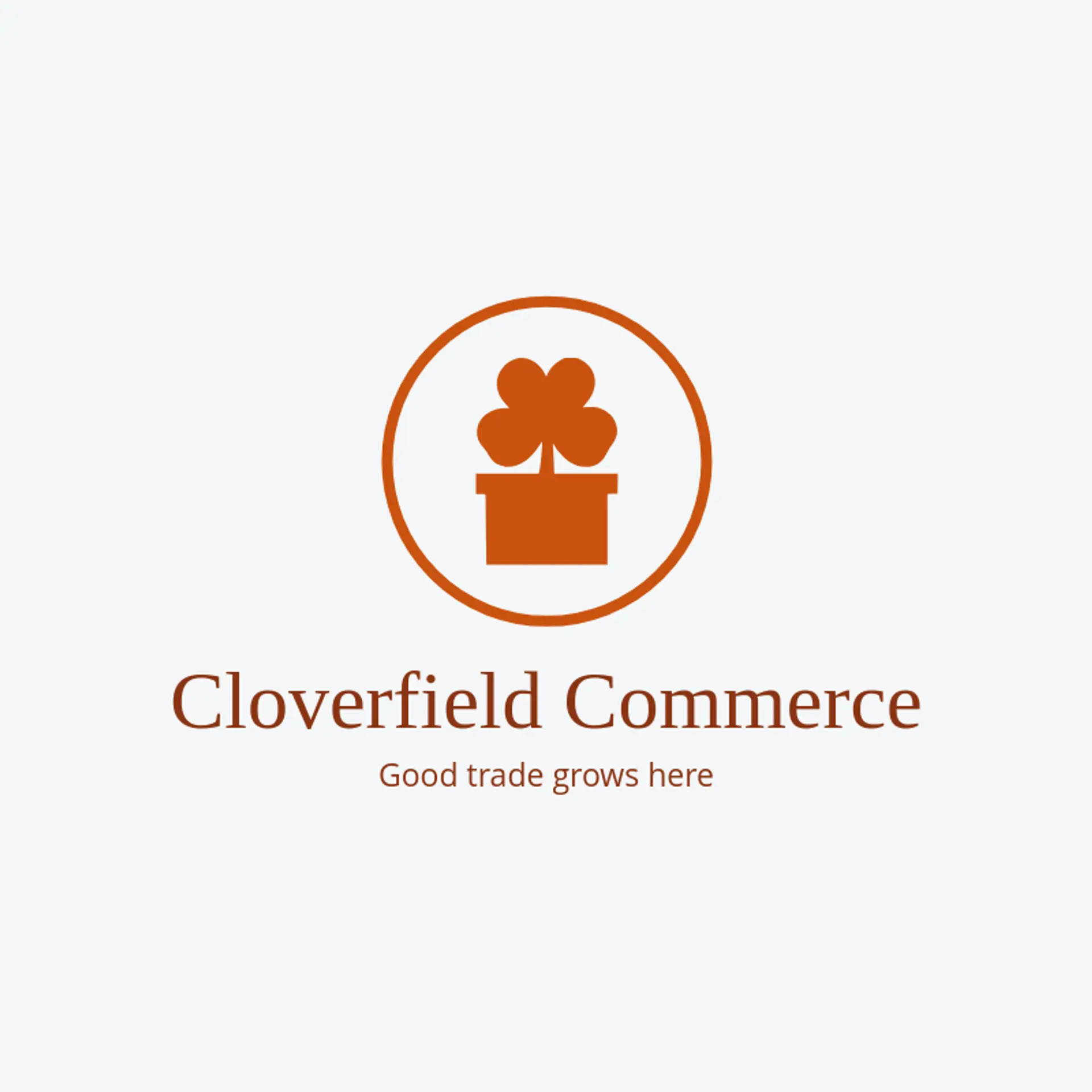 Cloverfield Commerce logo for merchant