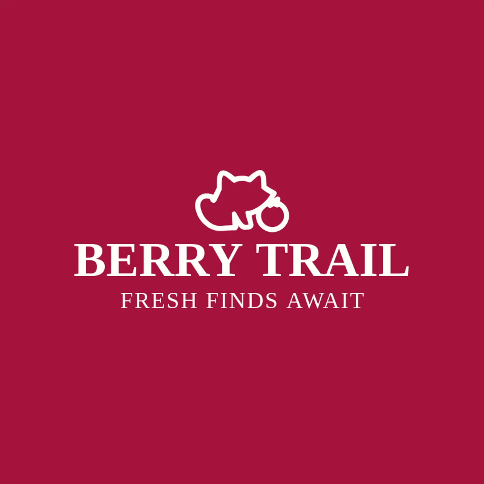 Berry Trail logo for raccoon
