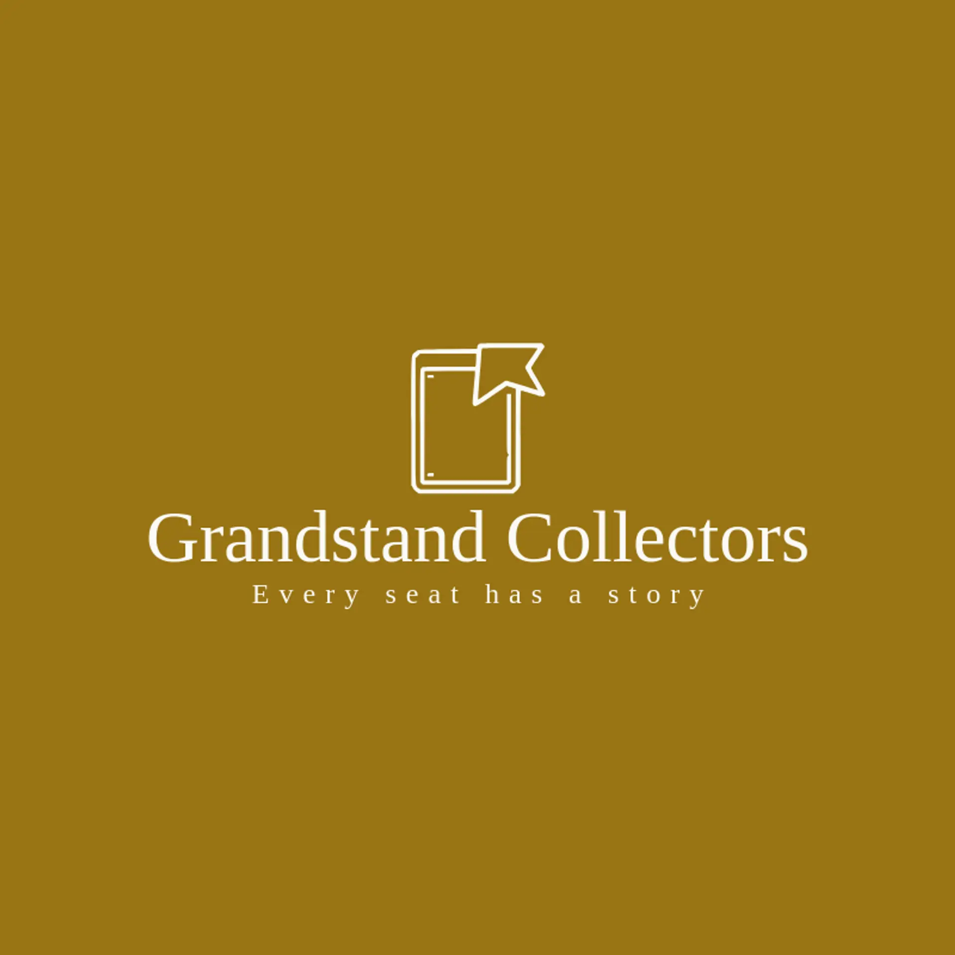 Grandstand Collectors logo for sports card