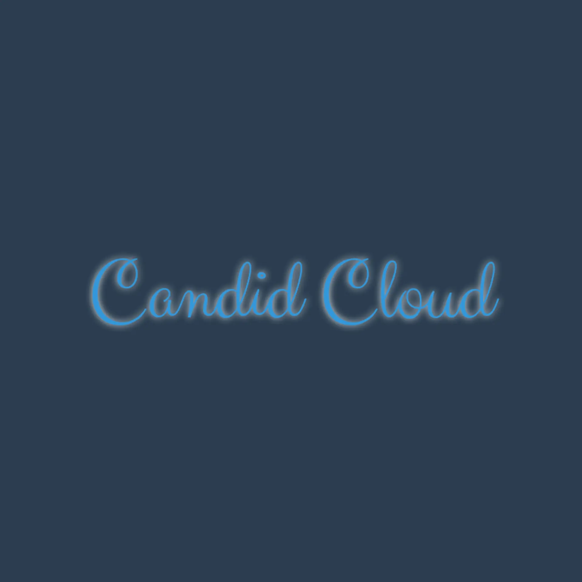 Candid Cloud logo for cool photography