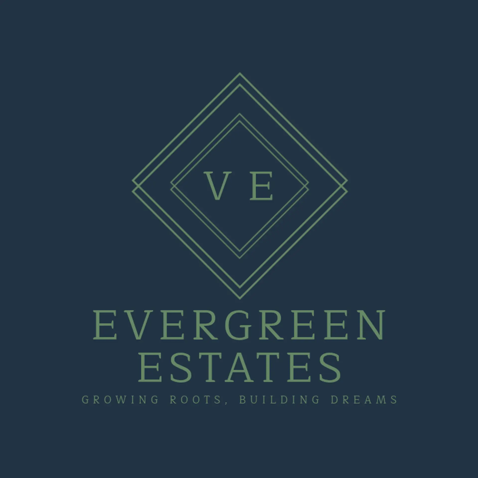Evergreen Estates logo for best real estate