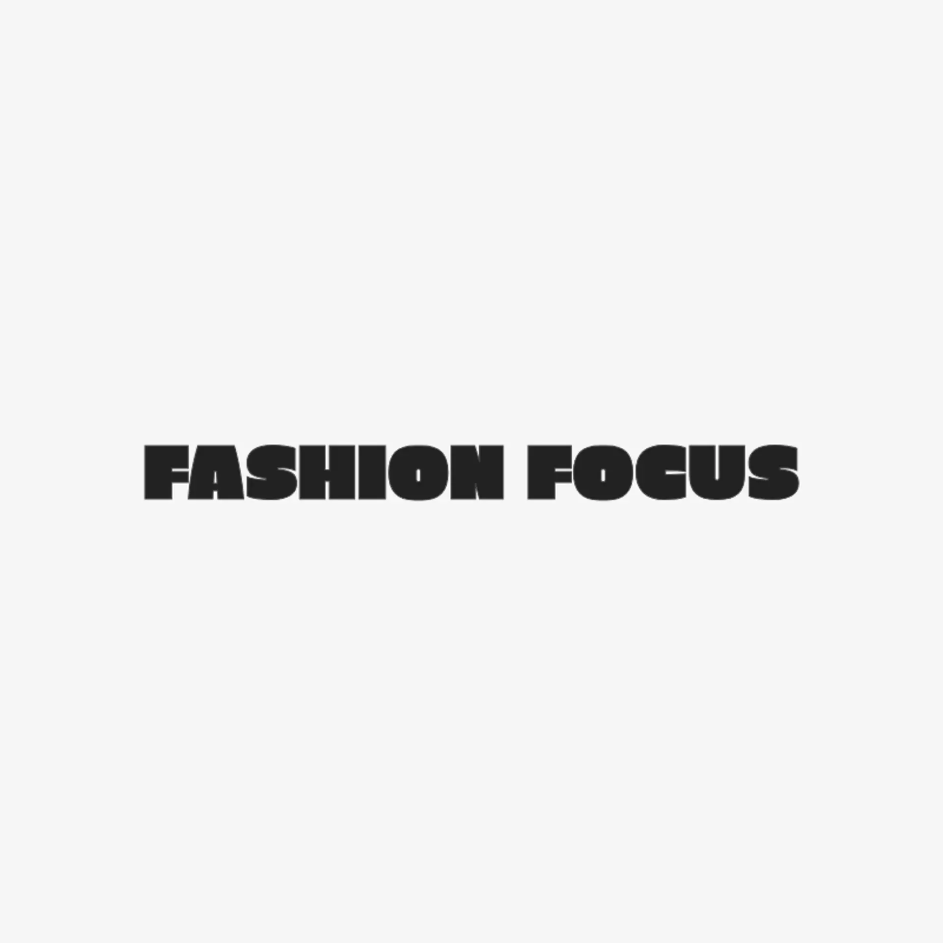 Chic Focus logo for fashion photography