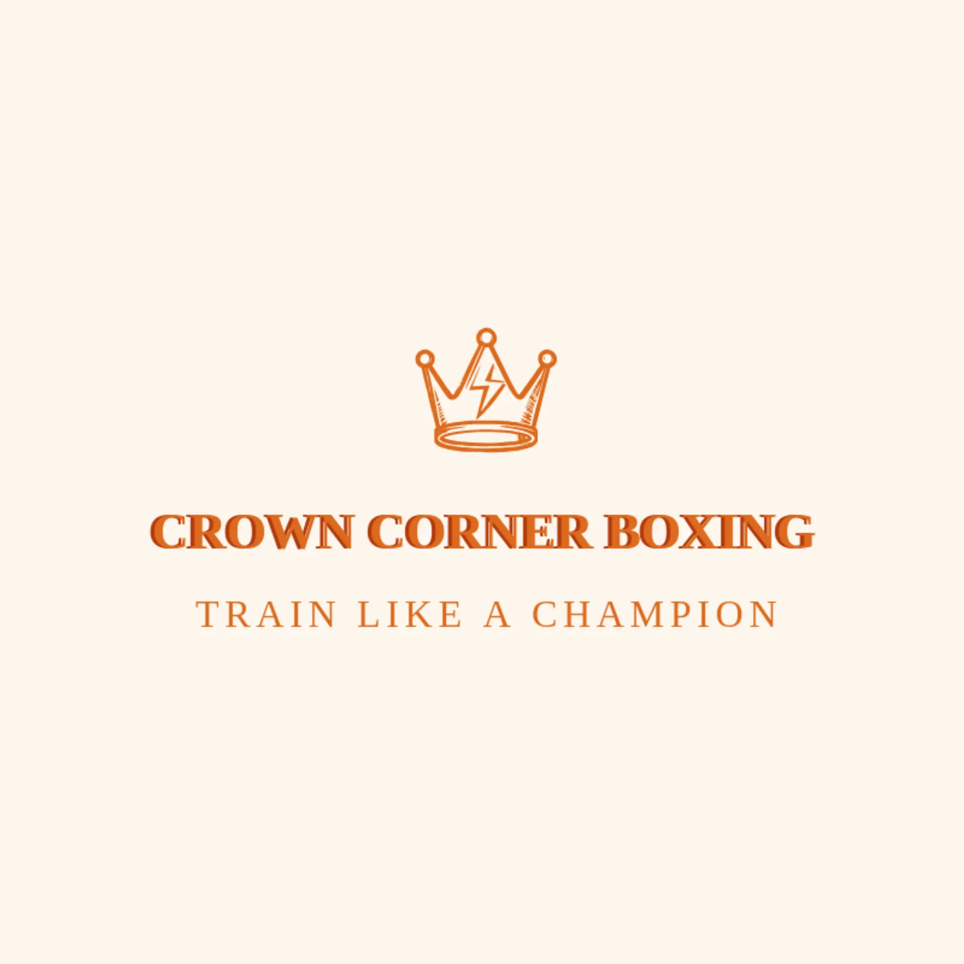 Crown Corner Boxing logo for boxing