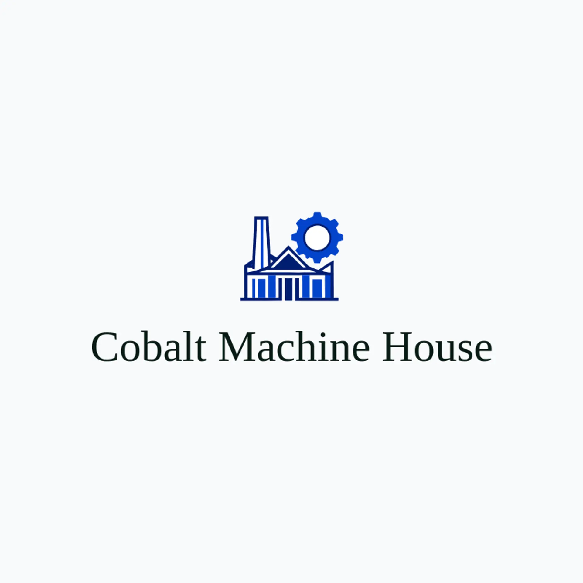 Cobalt Machine House logo for factory