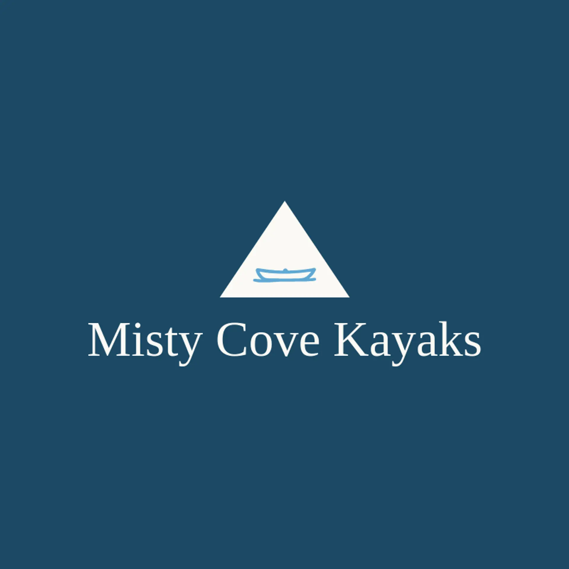 Misty Cove Kayaks logo for kayak