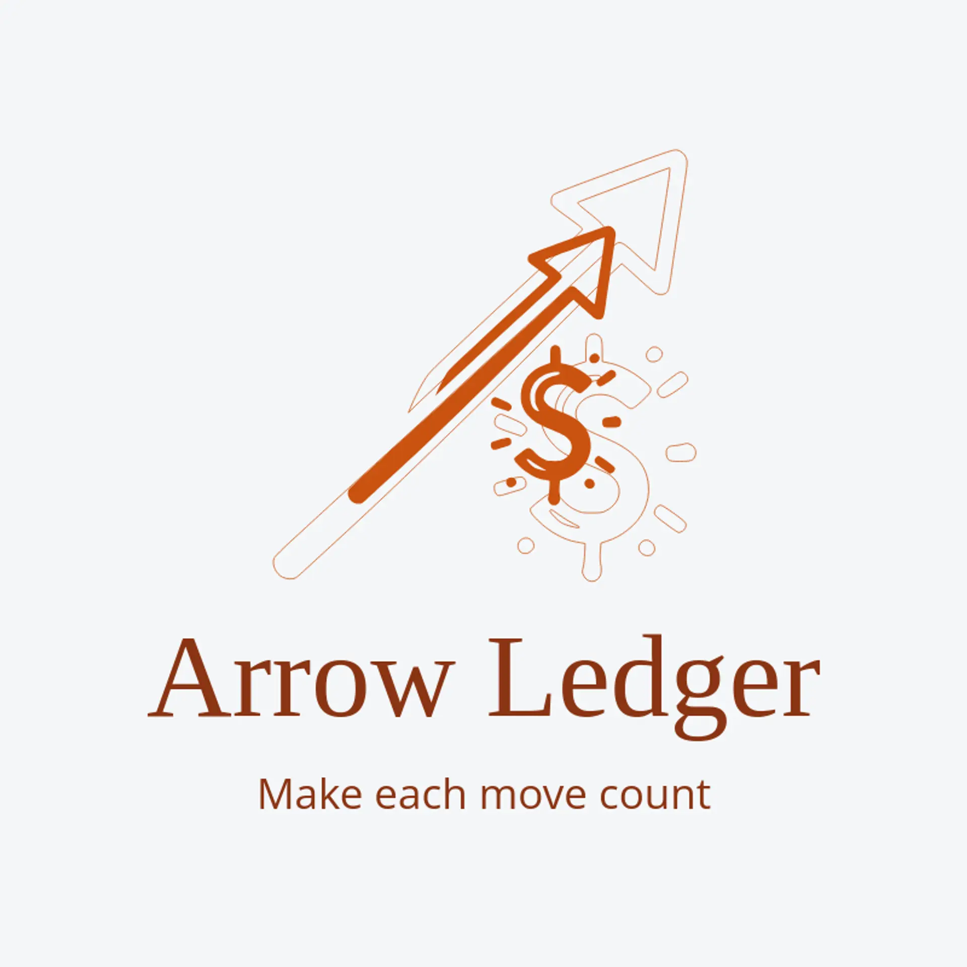 Arrow Ledger logo for cash
