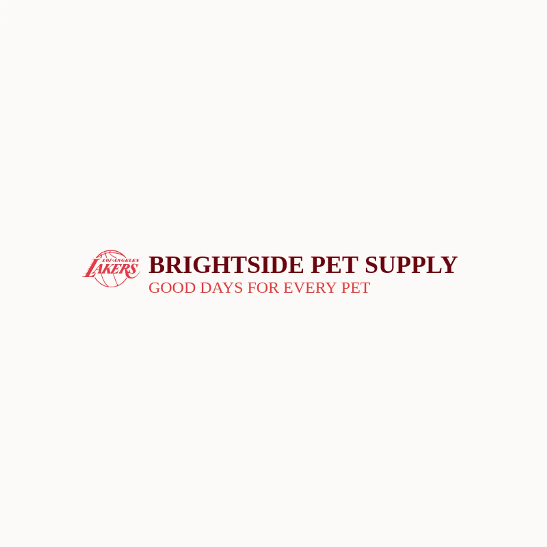 Brightside Pet Supply logo for los angeles