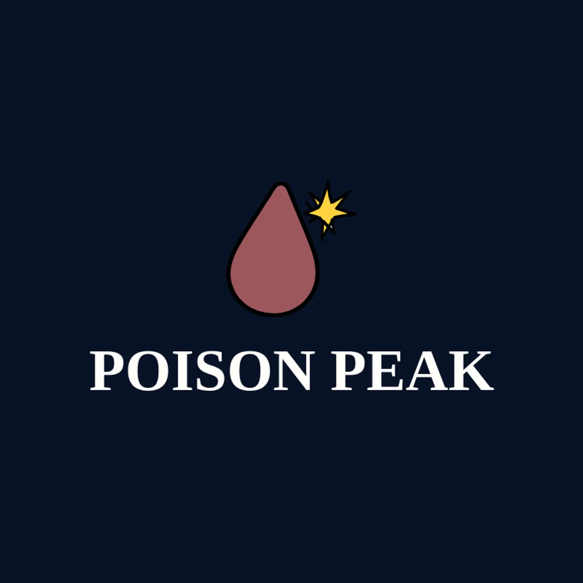 Poison Peak logo for toxic