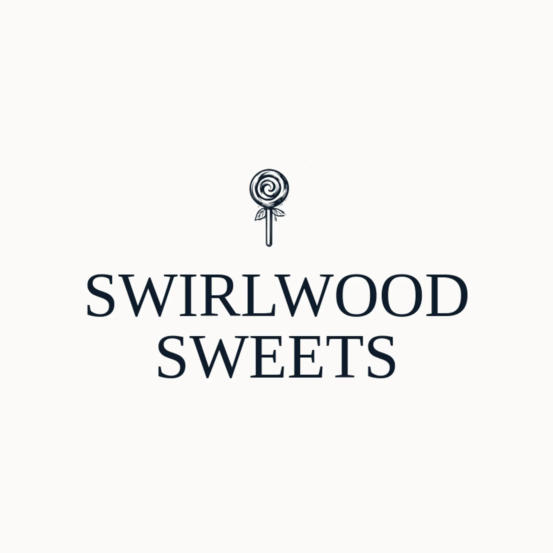 Swirlwood Sweets logo for lollipop
