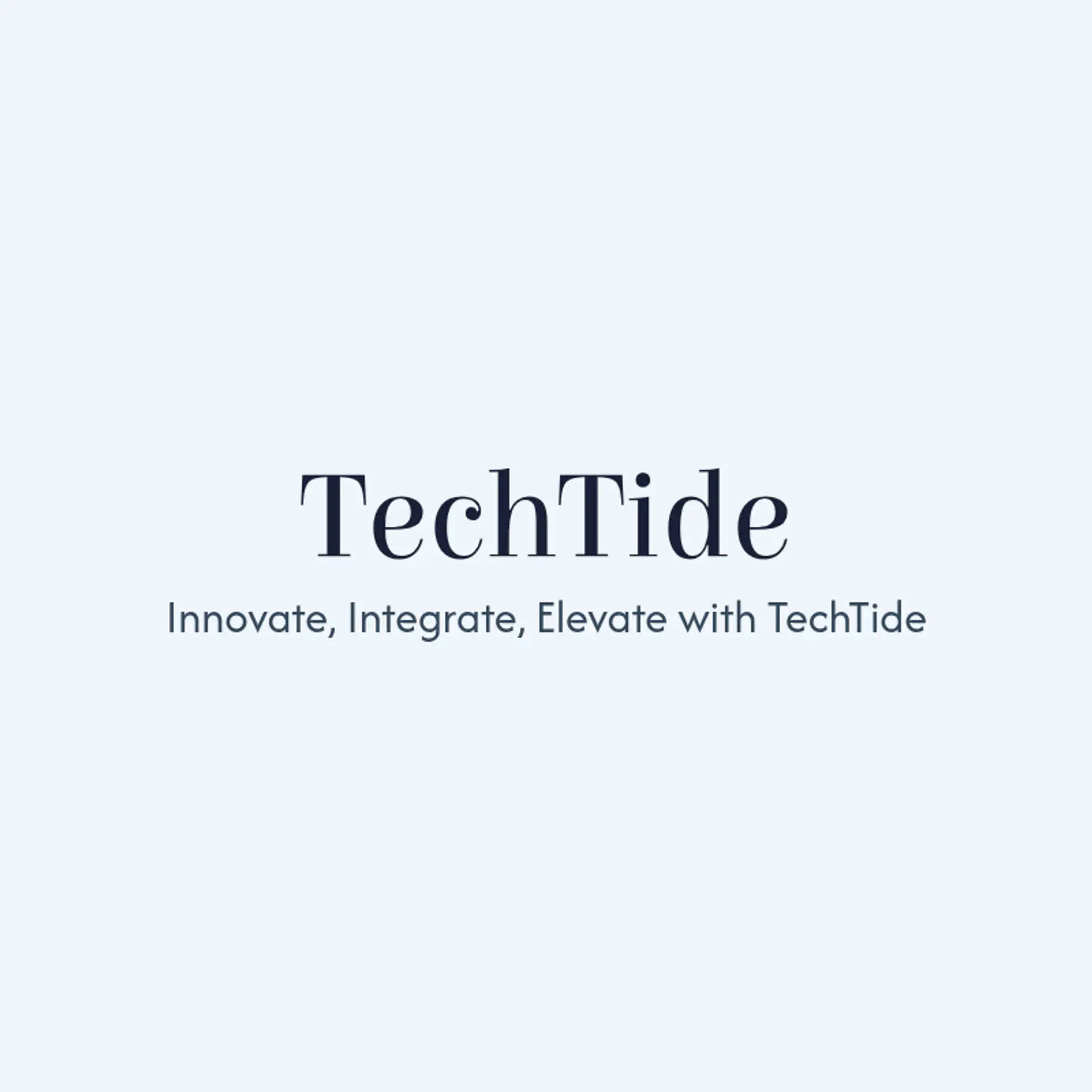TechTide logo for digital tech