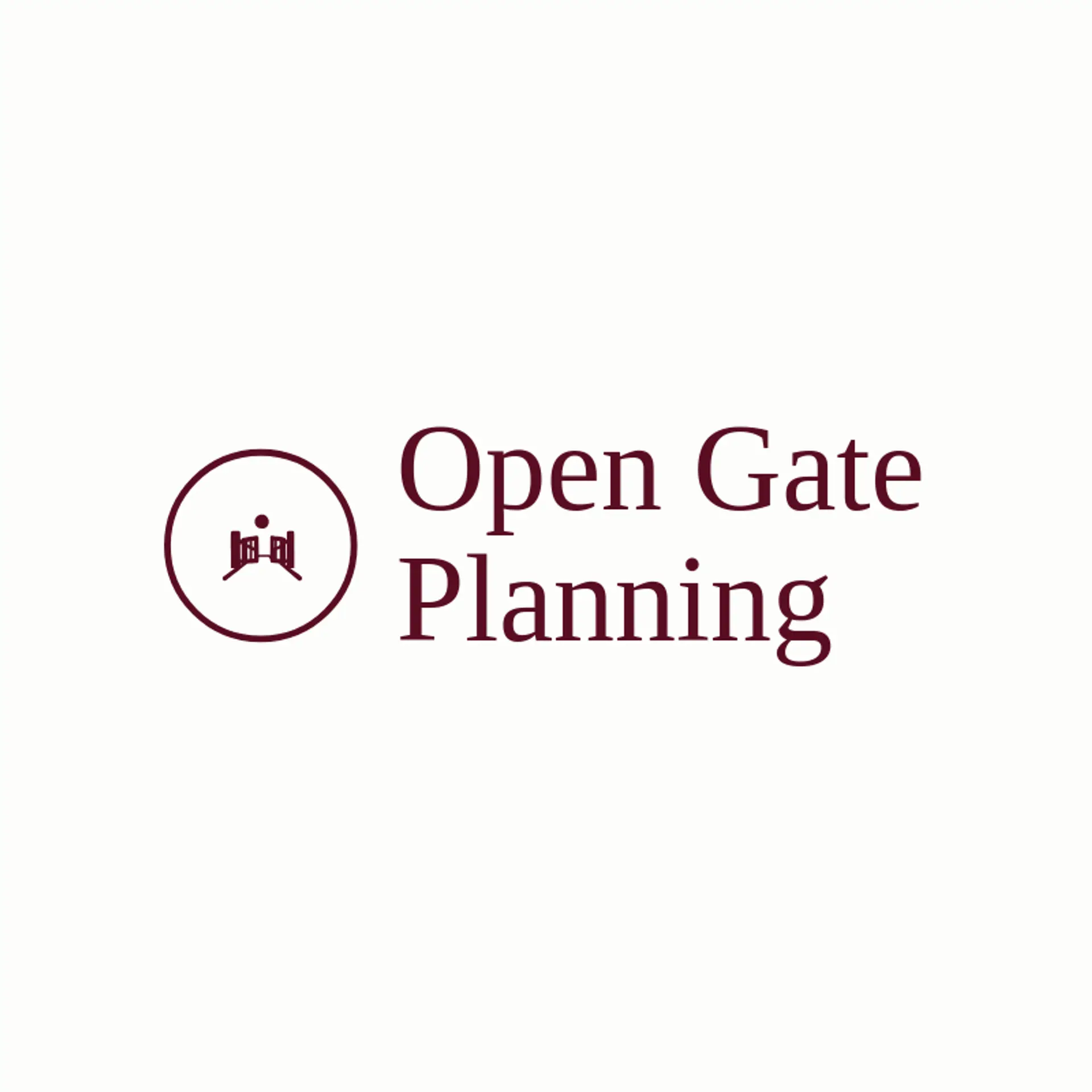 Open Gate Planning logo for retirement