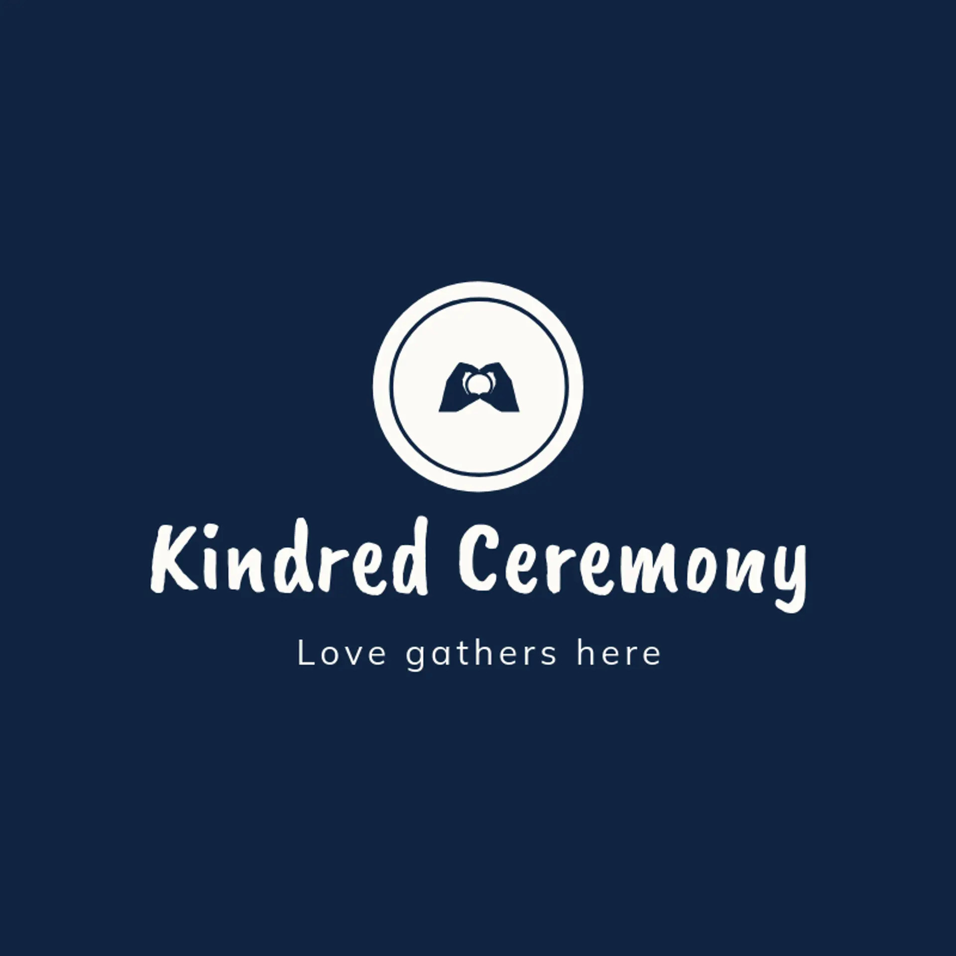Kindred Ceremony logo for matrimony
