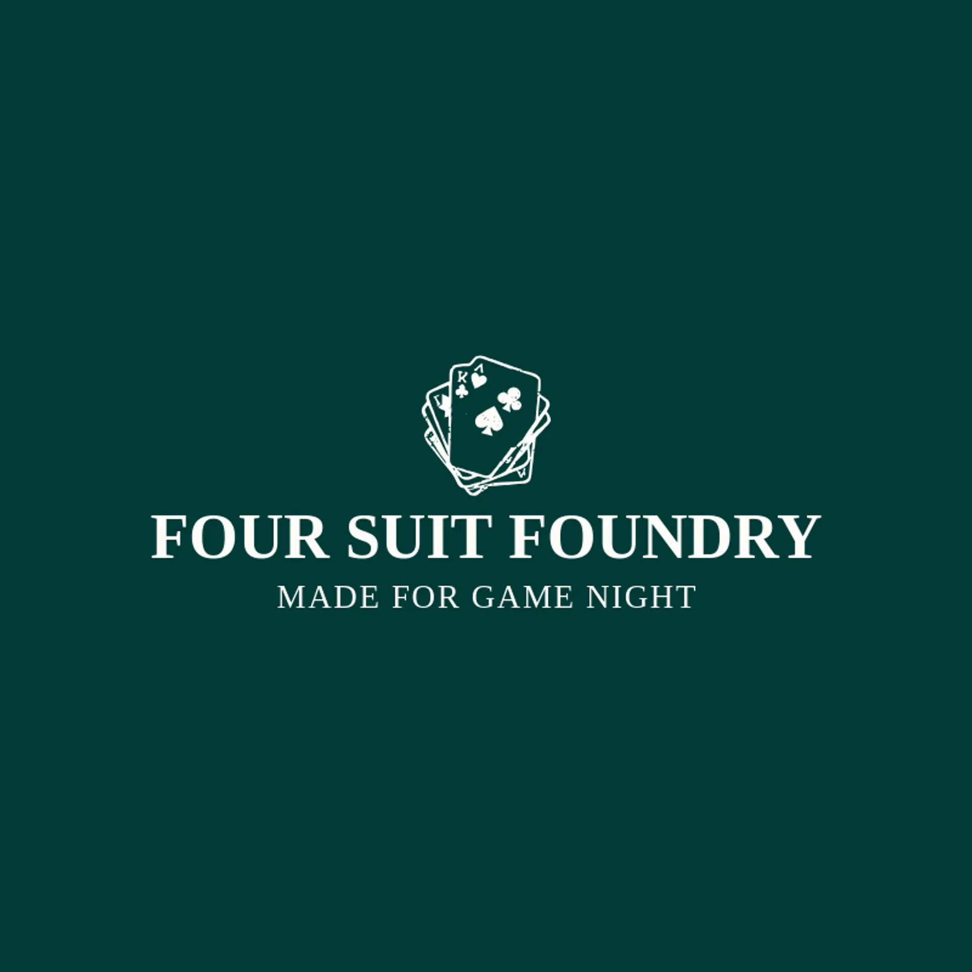 Four Suit Foundry logo for playing cards