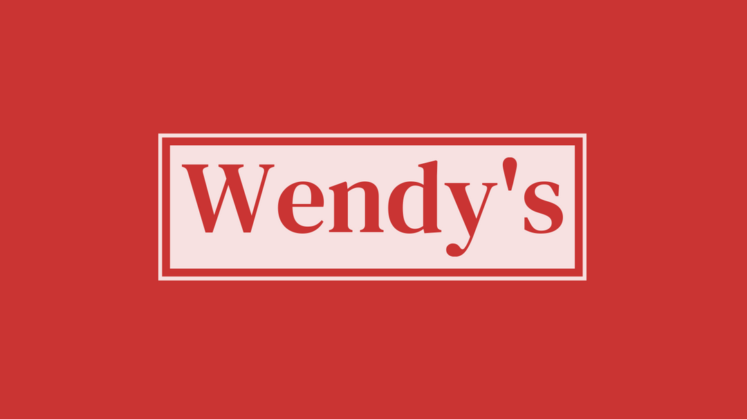 Wendy's logo variation