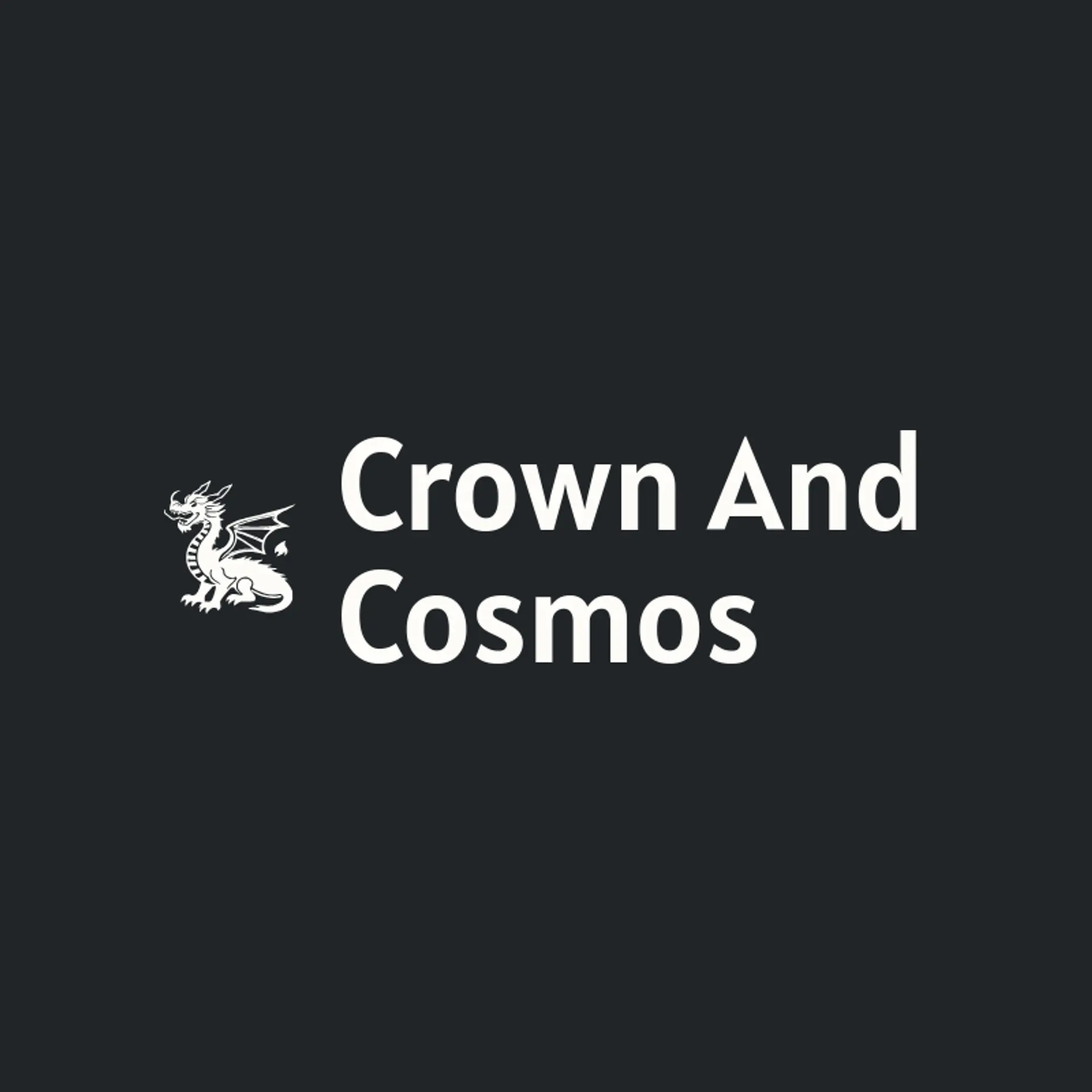 Crown and Cosmos logo for legendary