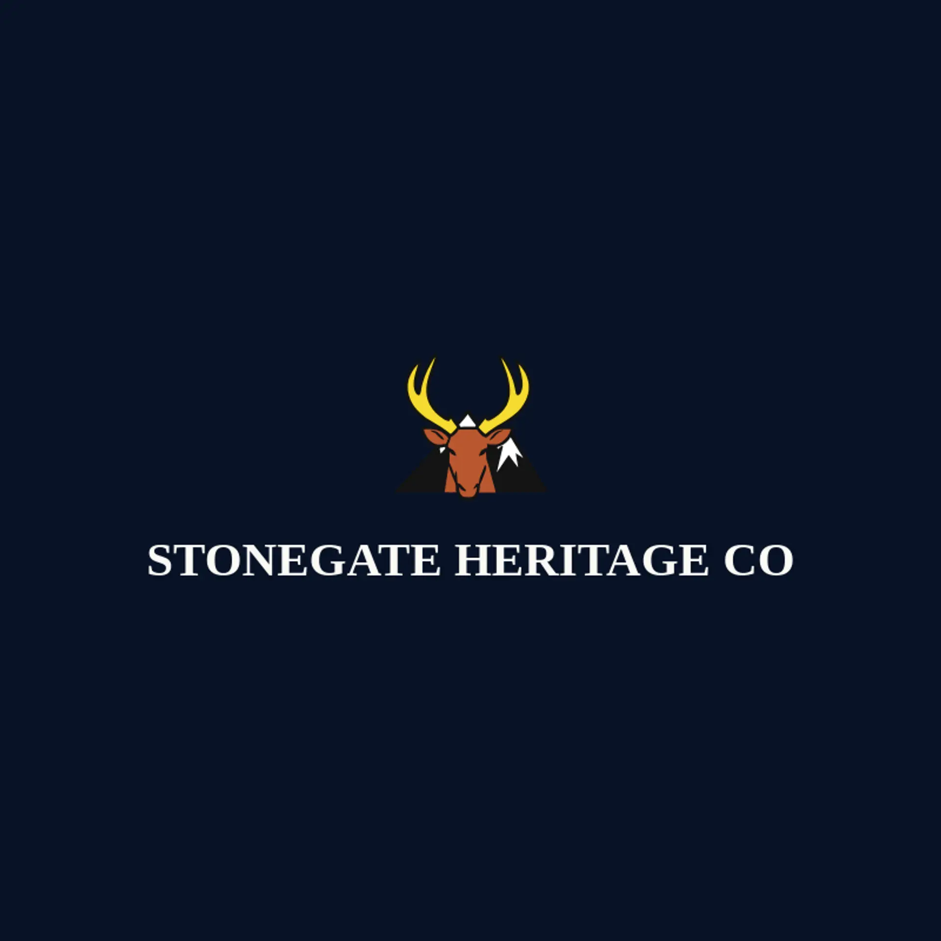 Stonegate Heritage Co logo for masculine