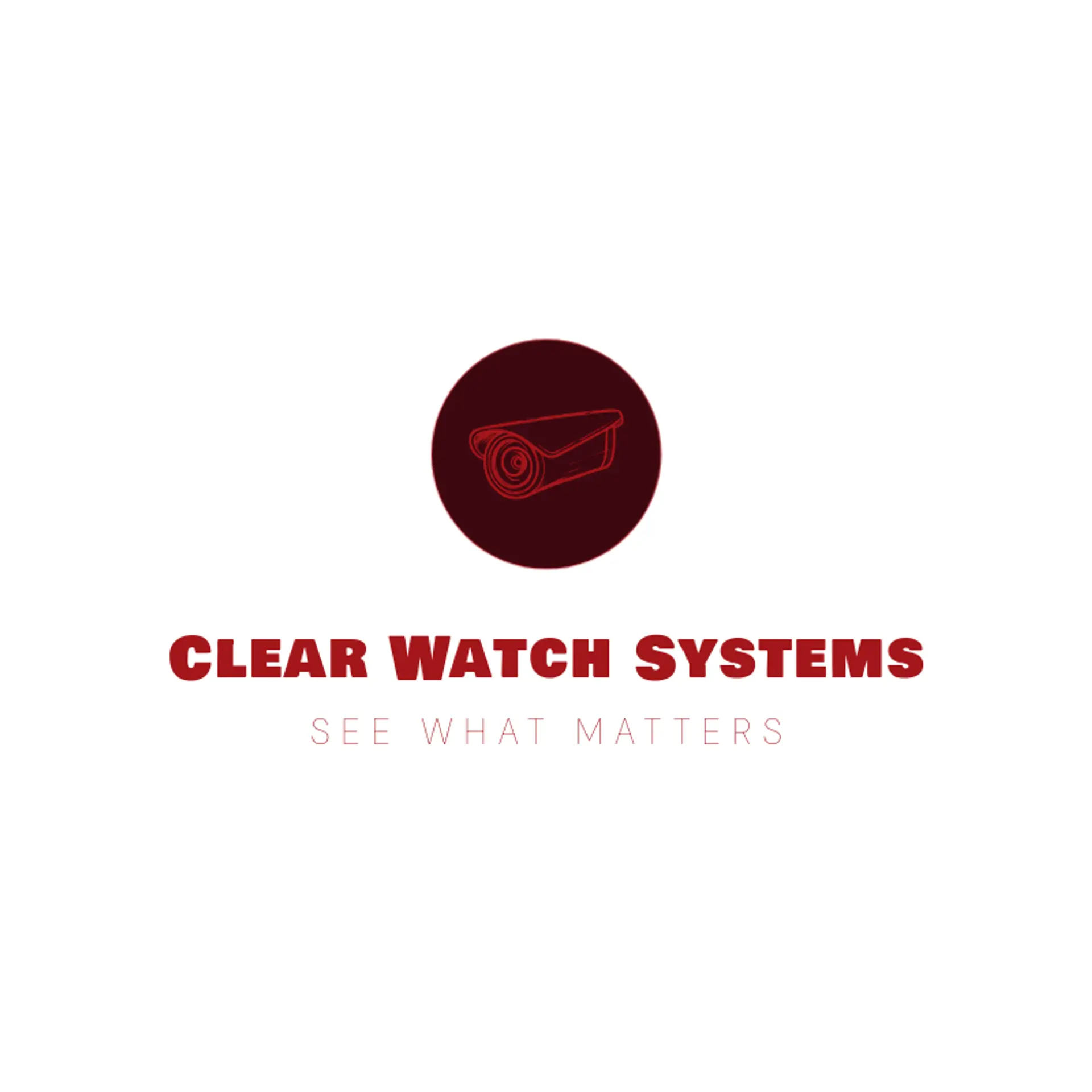 Clear Watch Systems logo for cctv