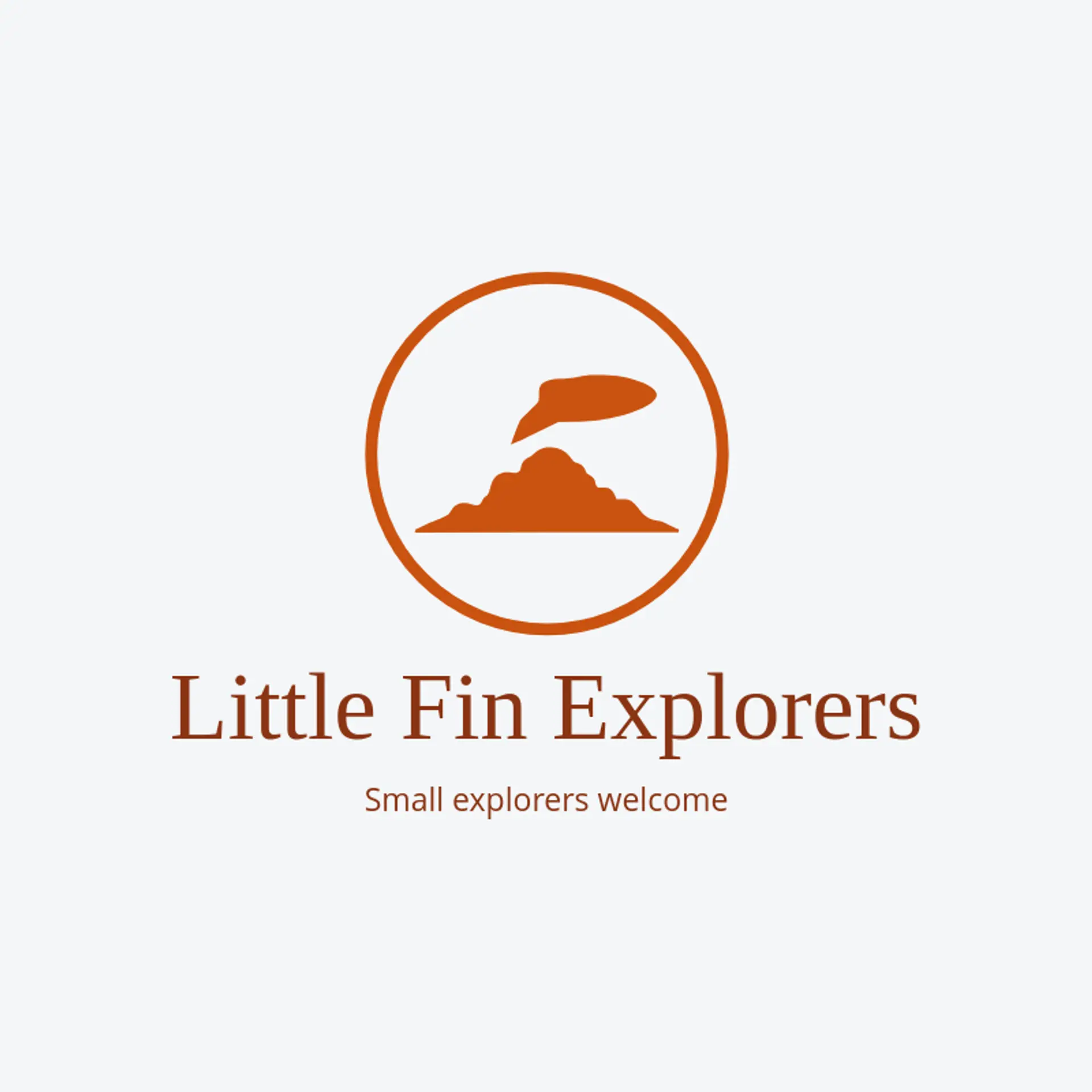 Little Fin Explorers logo for whale