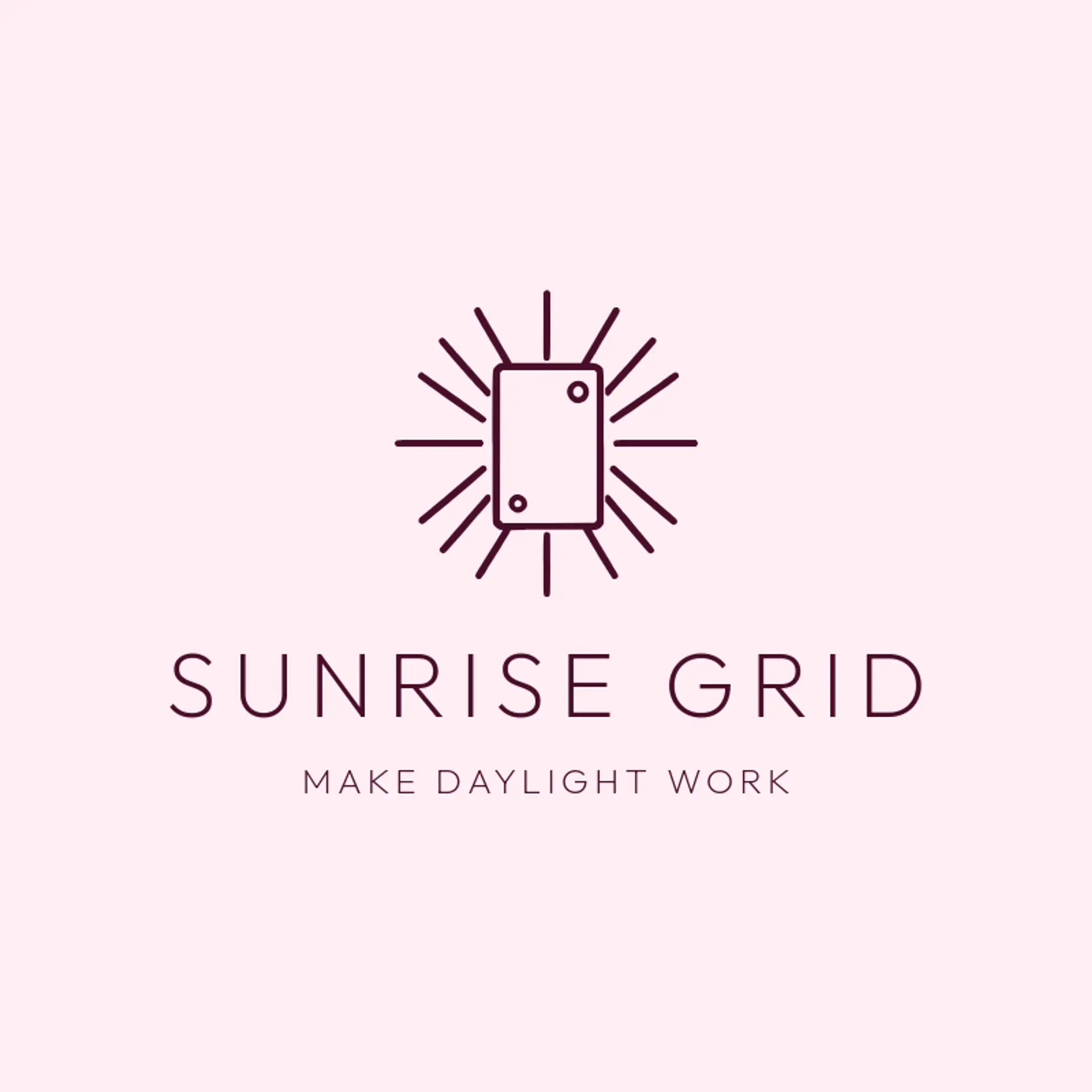 Sunrise Grid logo for solar