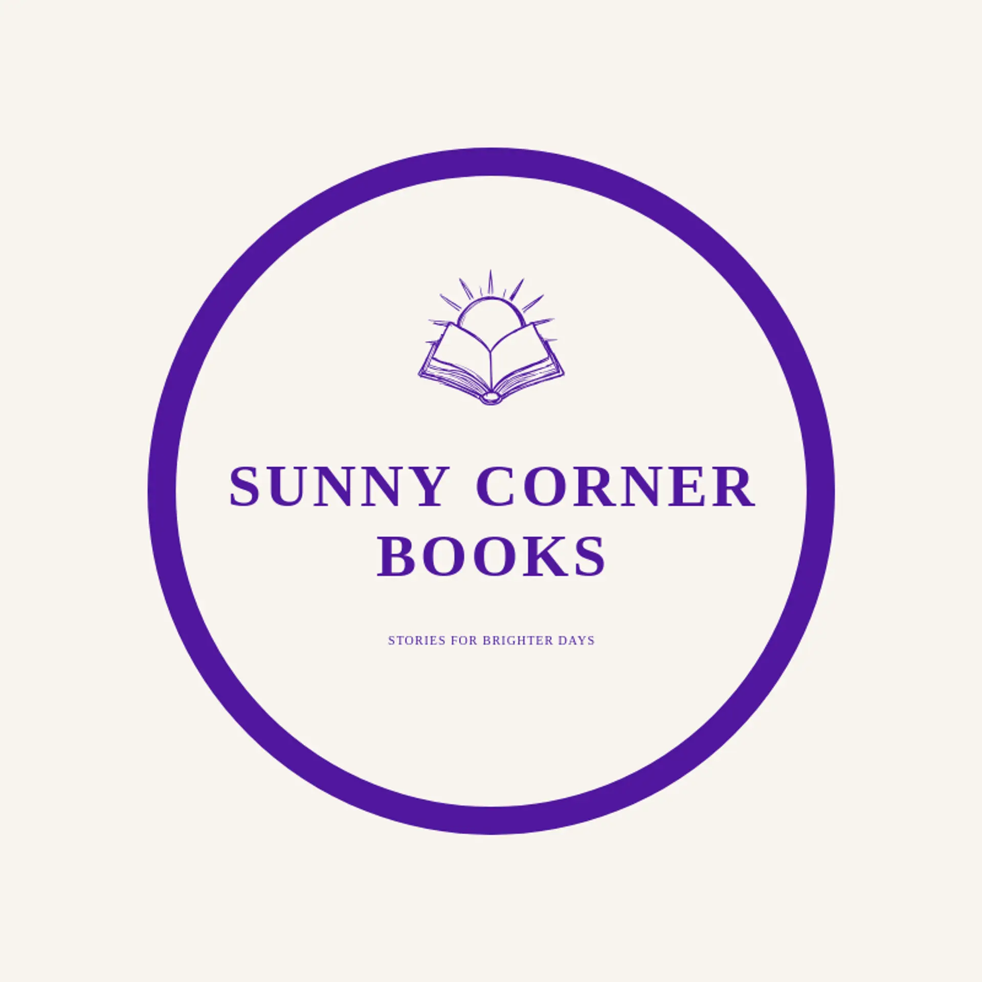 Sunny Corner Books logo for sunshine