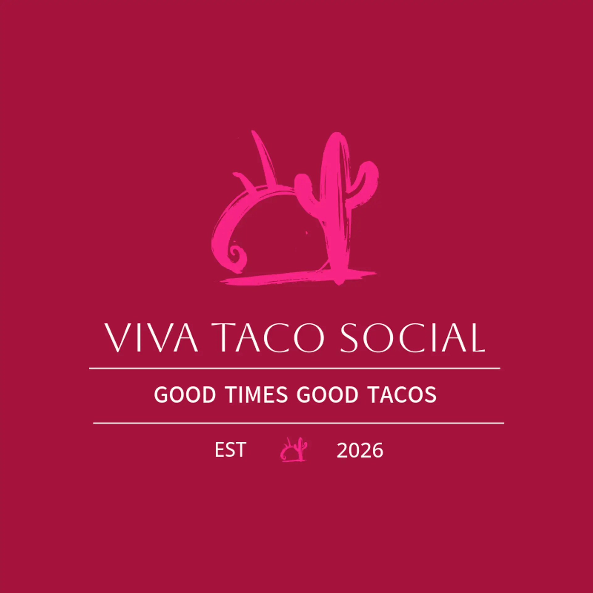 Viva Taco Social logo for taco