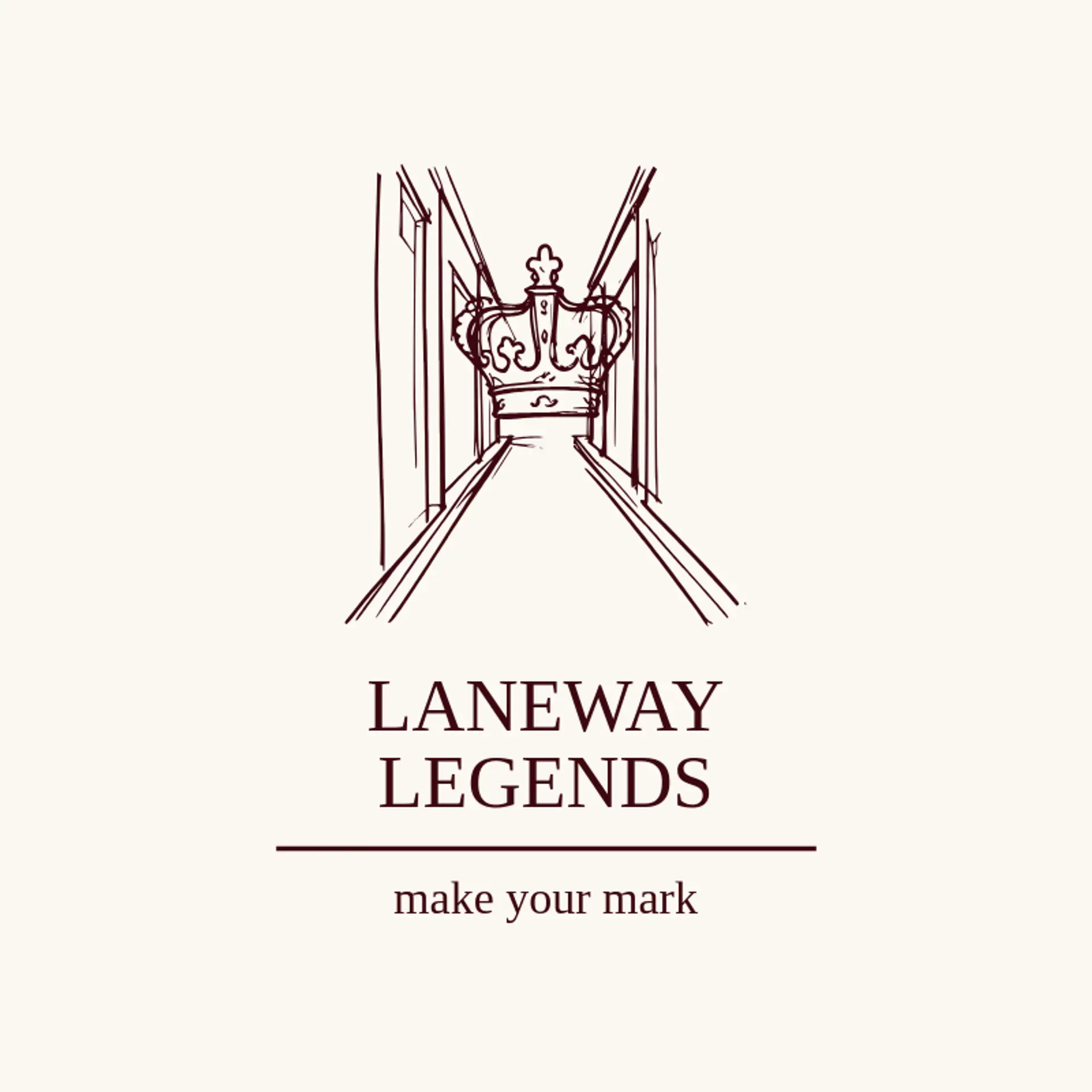 Laneway Legends logo for street