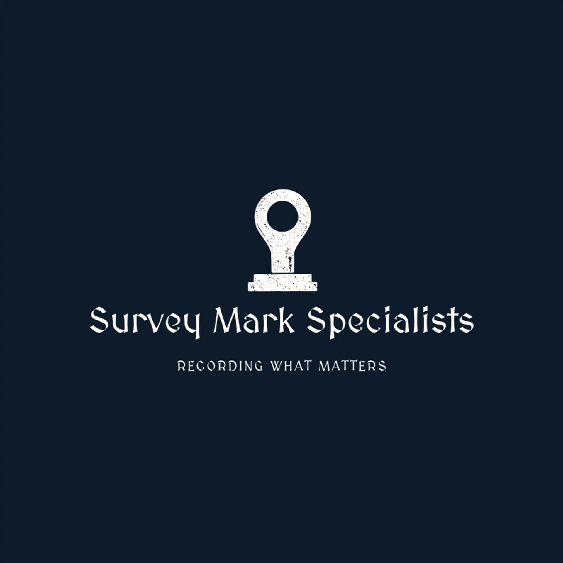 Survey Mark Specialists logo for surveying