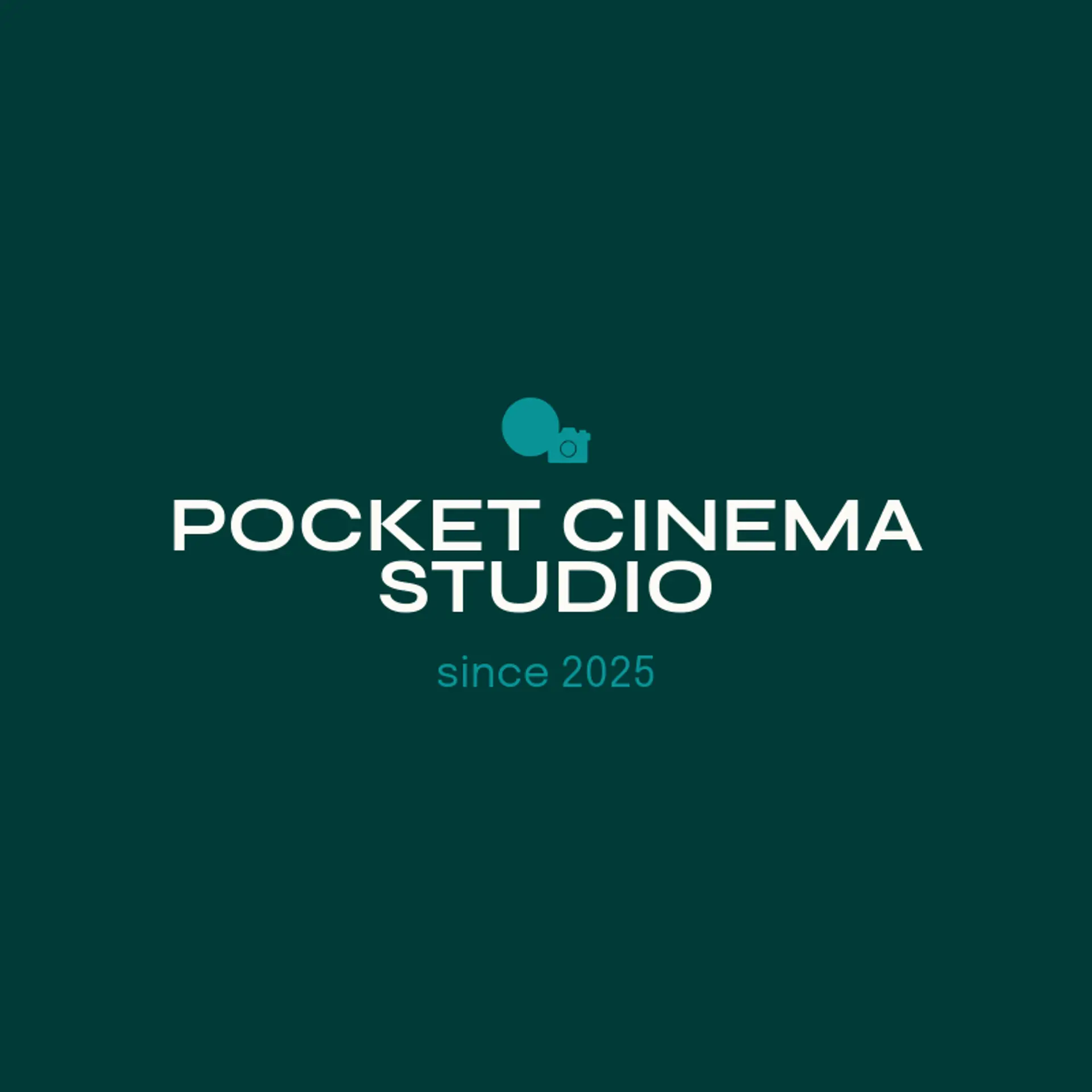 Pocket Cinema Studio logo for video