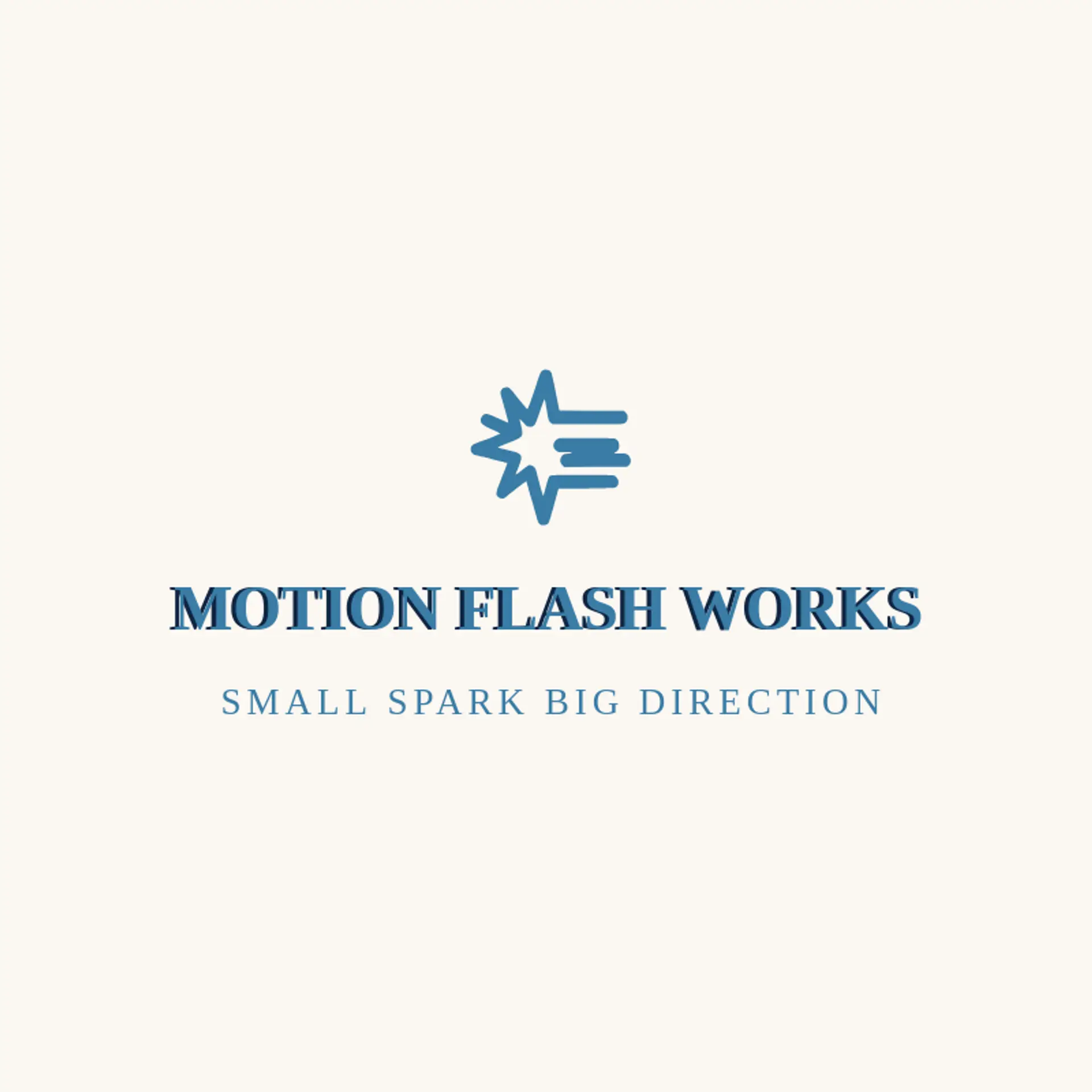 Motion Flash Works logo for motion