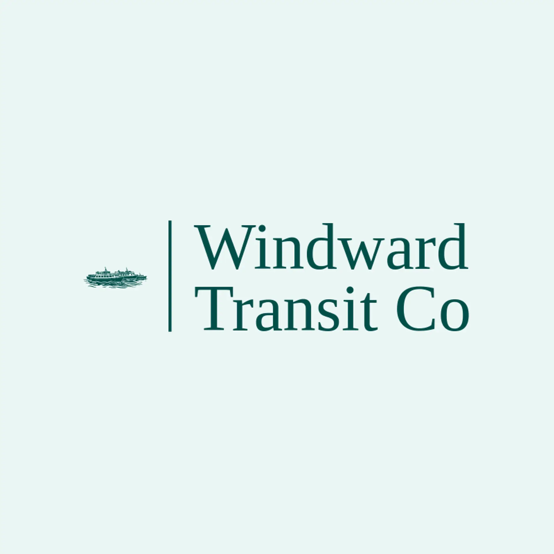 Windward Transit Co logo for fleet