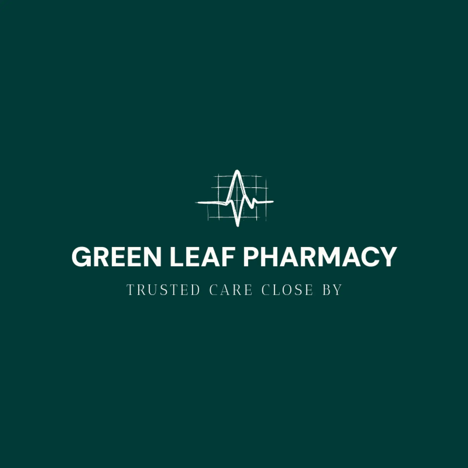Green Leaf Pharmacy logo for medicine